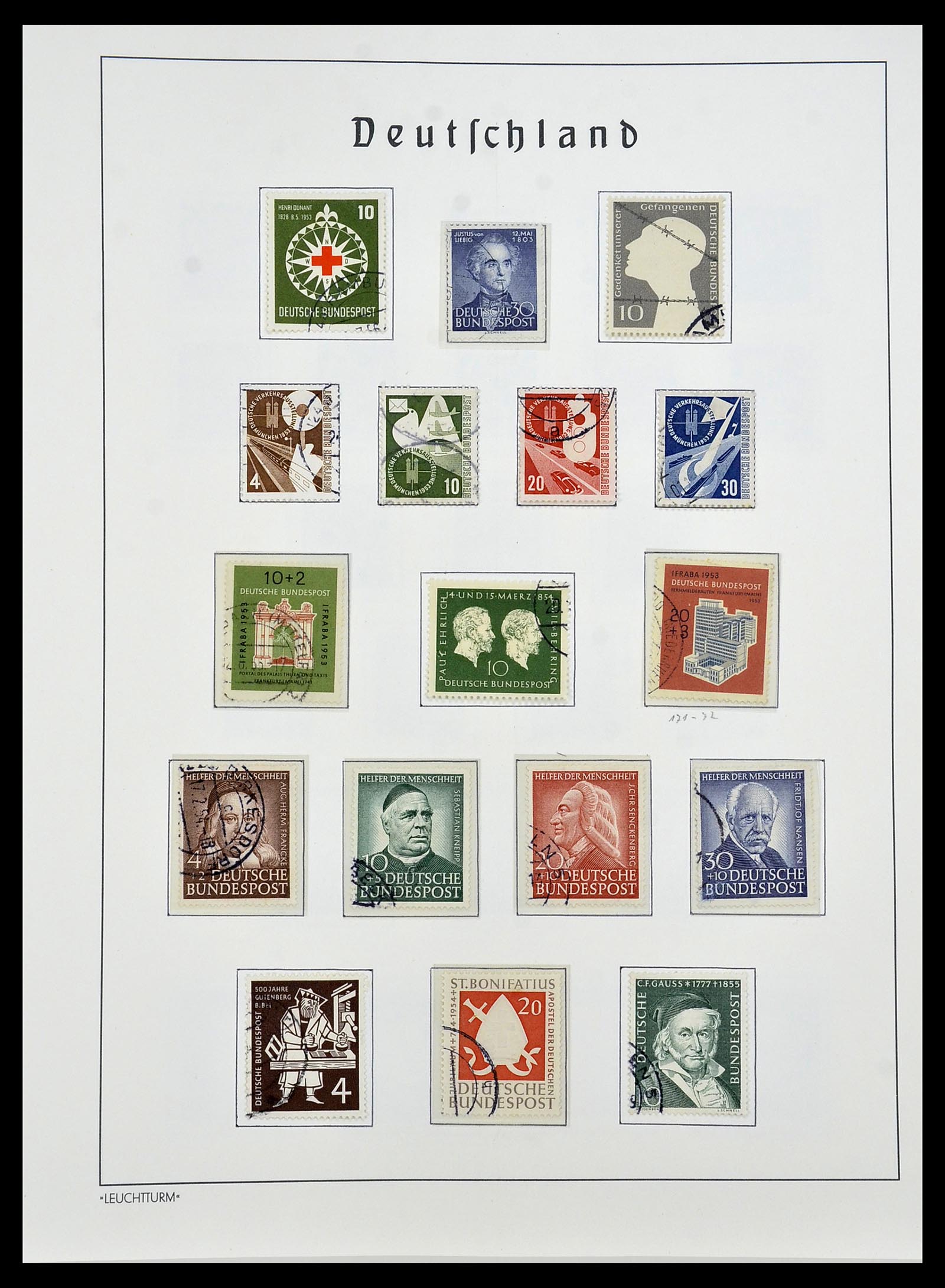 34193 004 - Postzegelverzameling 34193 Bundespost 1949-1977.