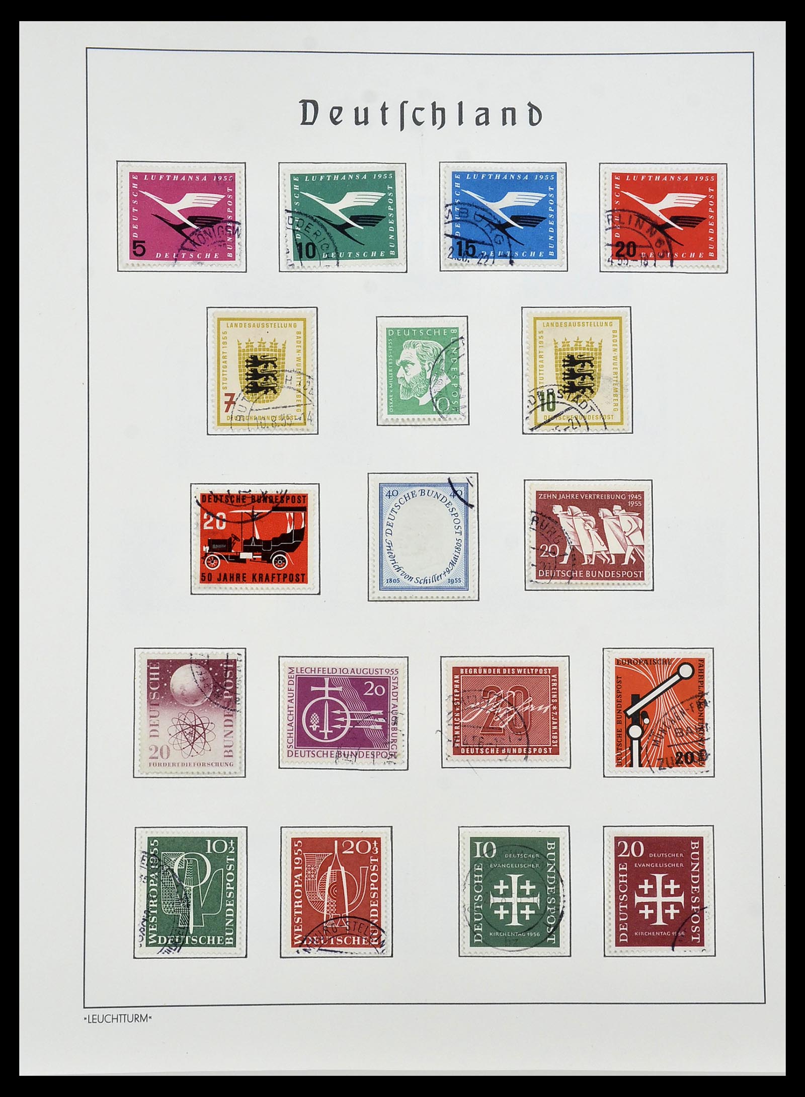 34193 006 - Postzegelverzameling 34193 Bundespost 1949-1977.