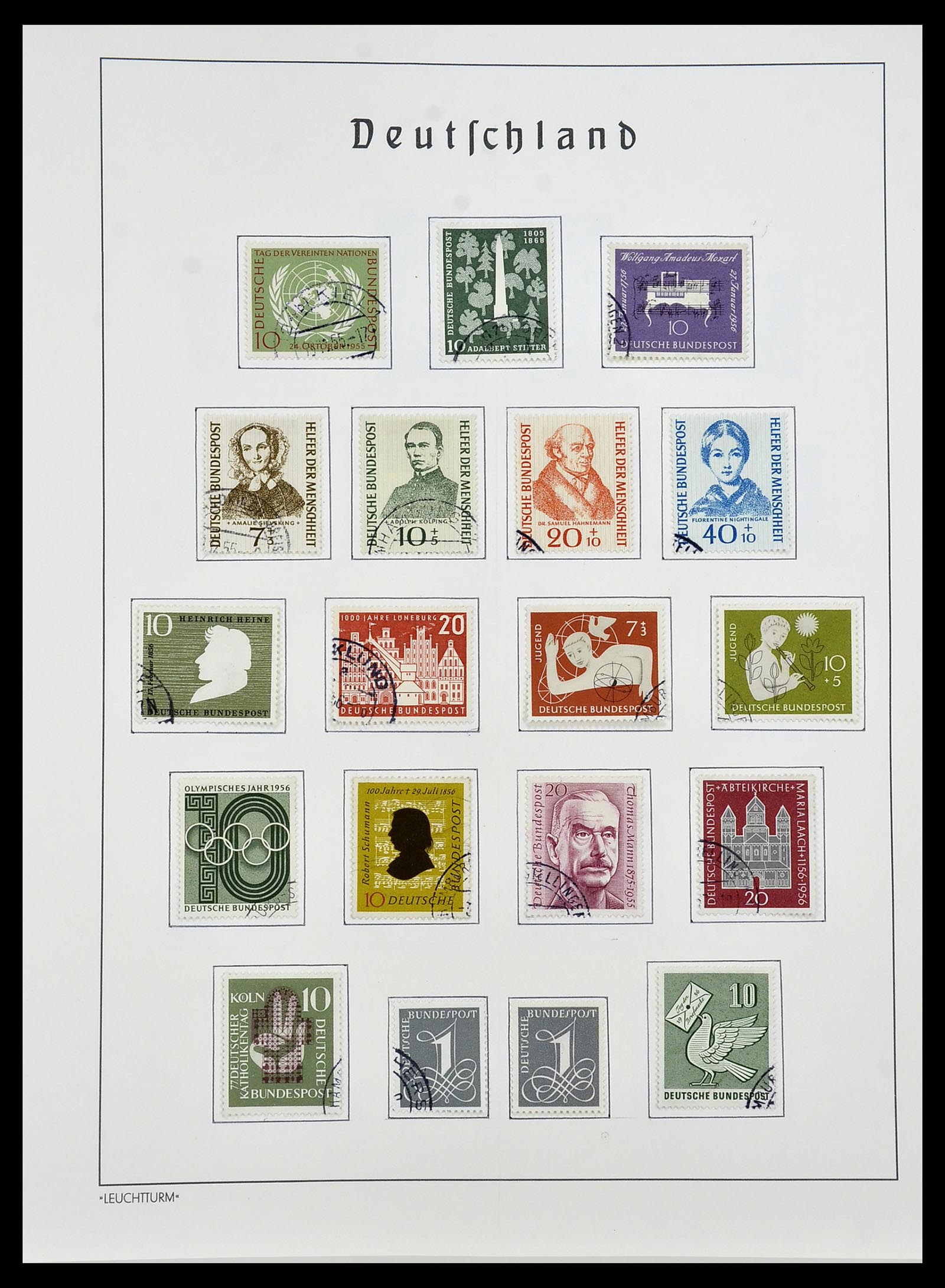 34193 007 - Postzegelverzameling 34193 Bundespost 1949-1977.