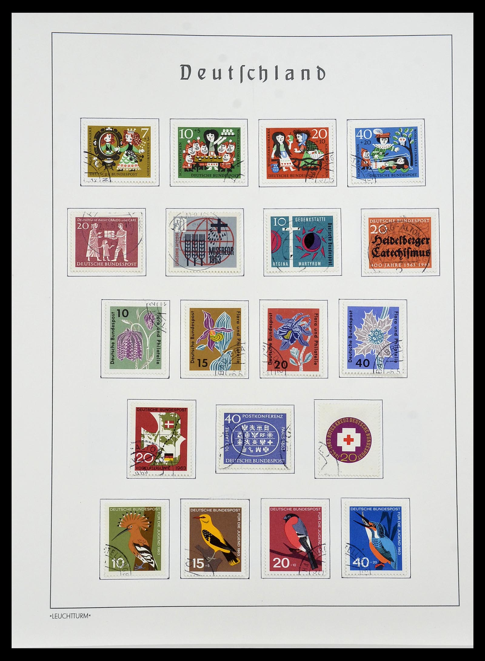 34193 016 - Postzegelverzameling 34193 Bundespost 1949-1977.