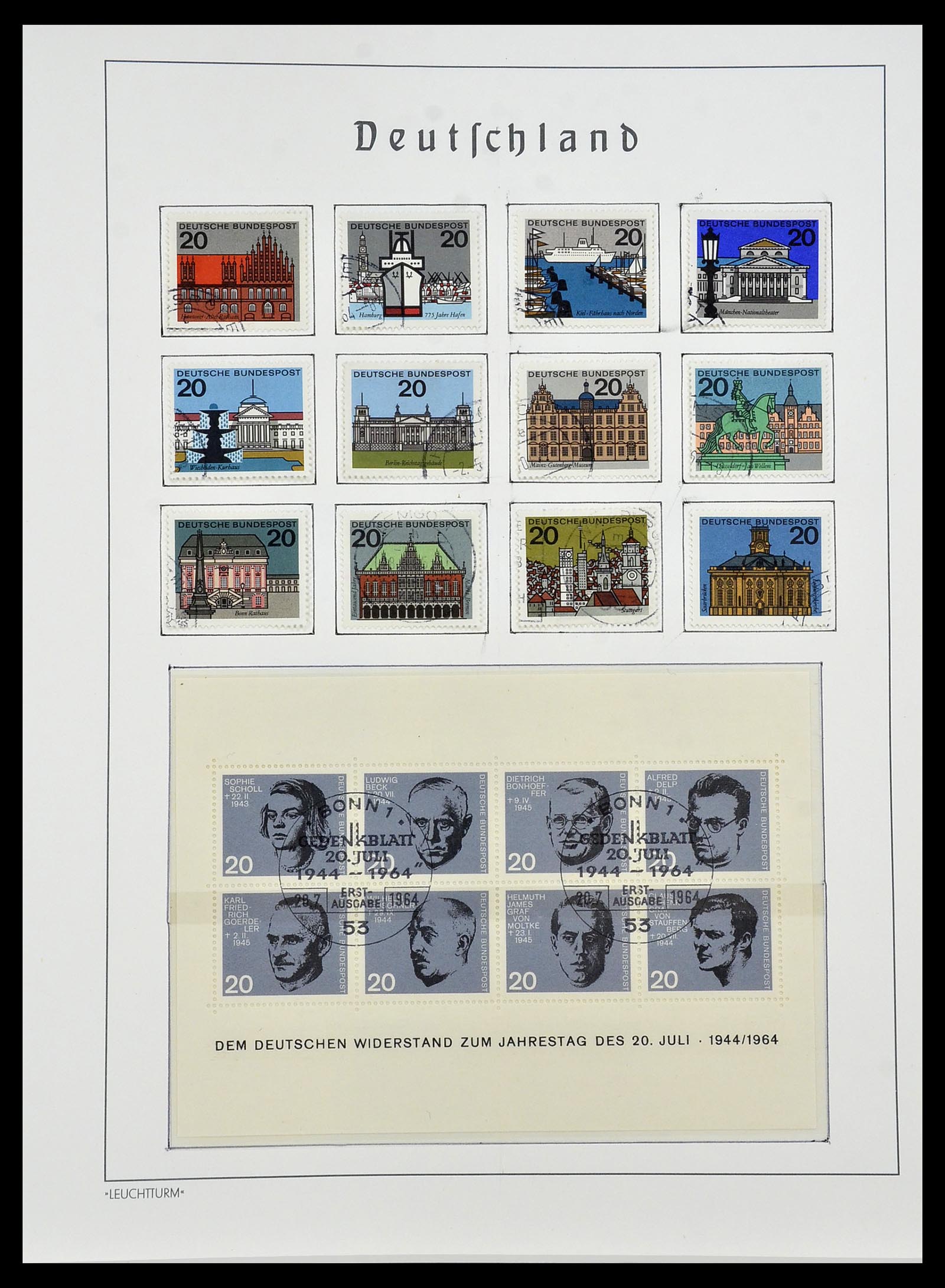34193 018 - Stamp collection 34193 Bundespost 1949-1977.