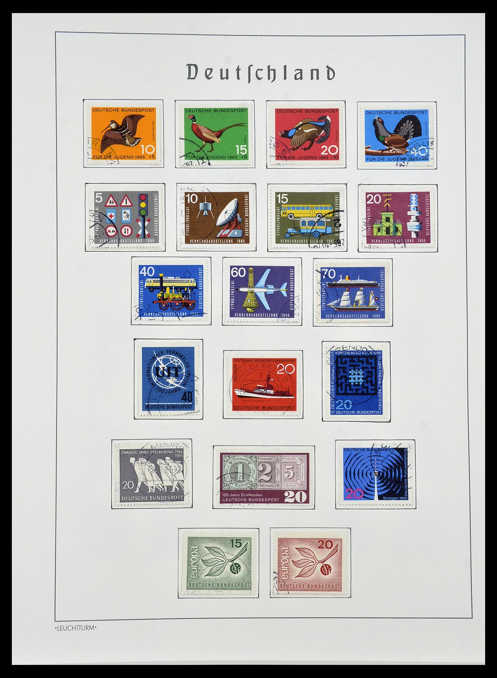 34193 019 - Stamp collection 34193 Bundespost 1949-1977.