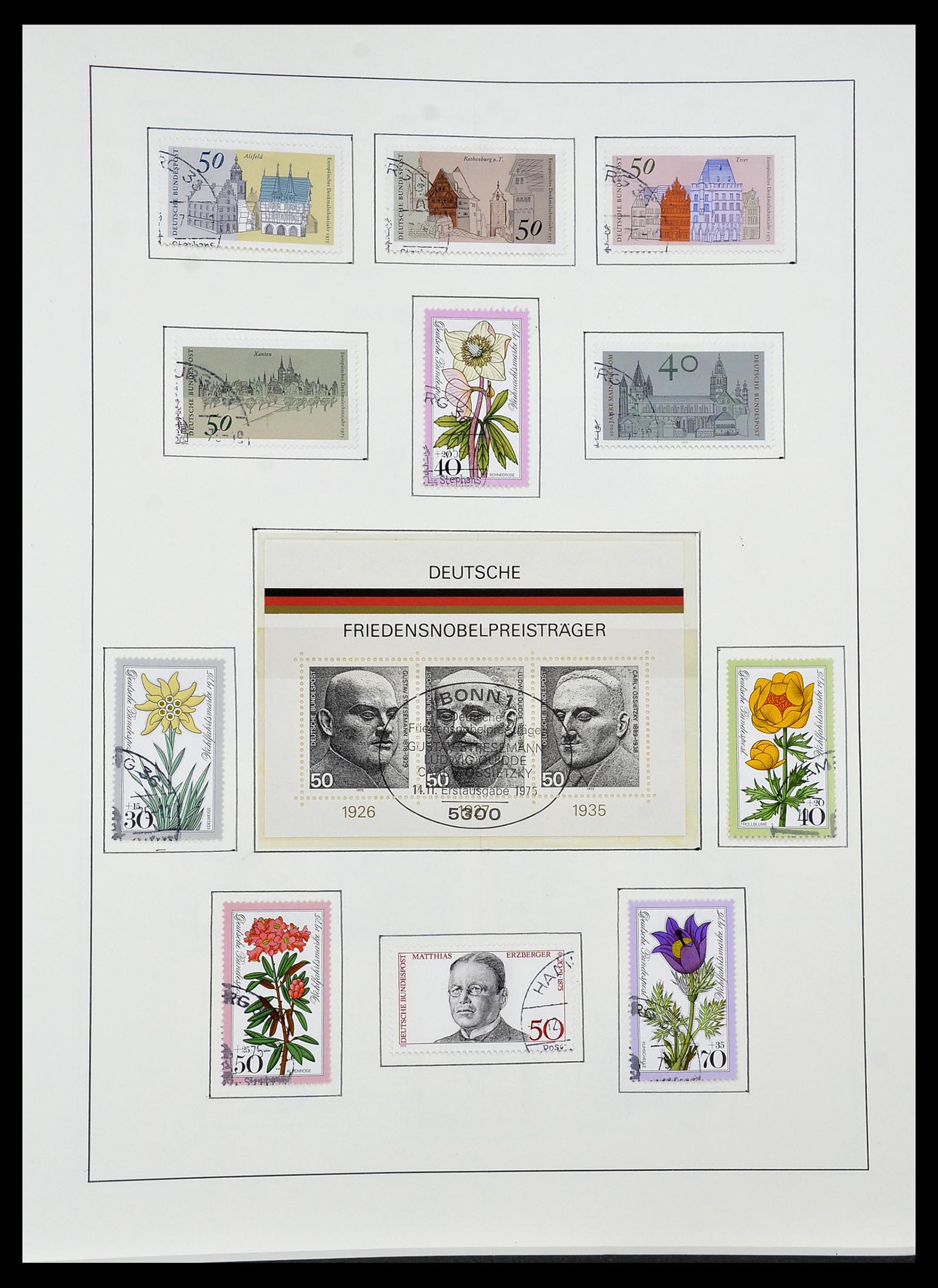34193 043 - Postzegelverzameling 34193 Bundespost 1949-1977.