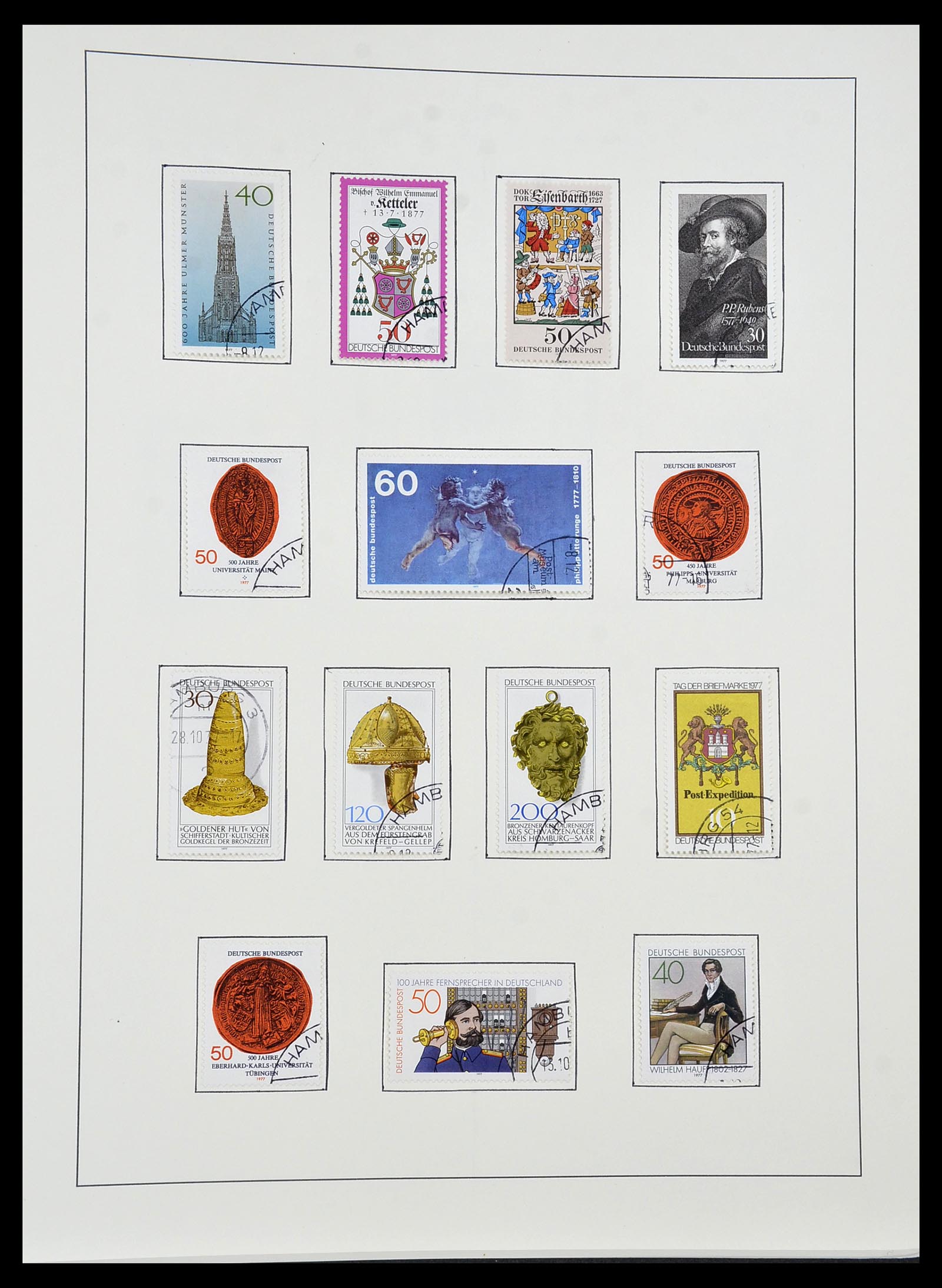 34193 049 - Postzegelverzameling 34193 Bundespost 1949-1977.