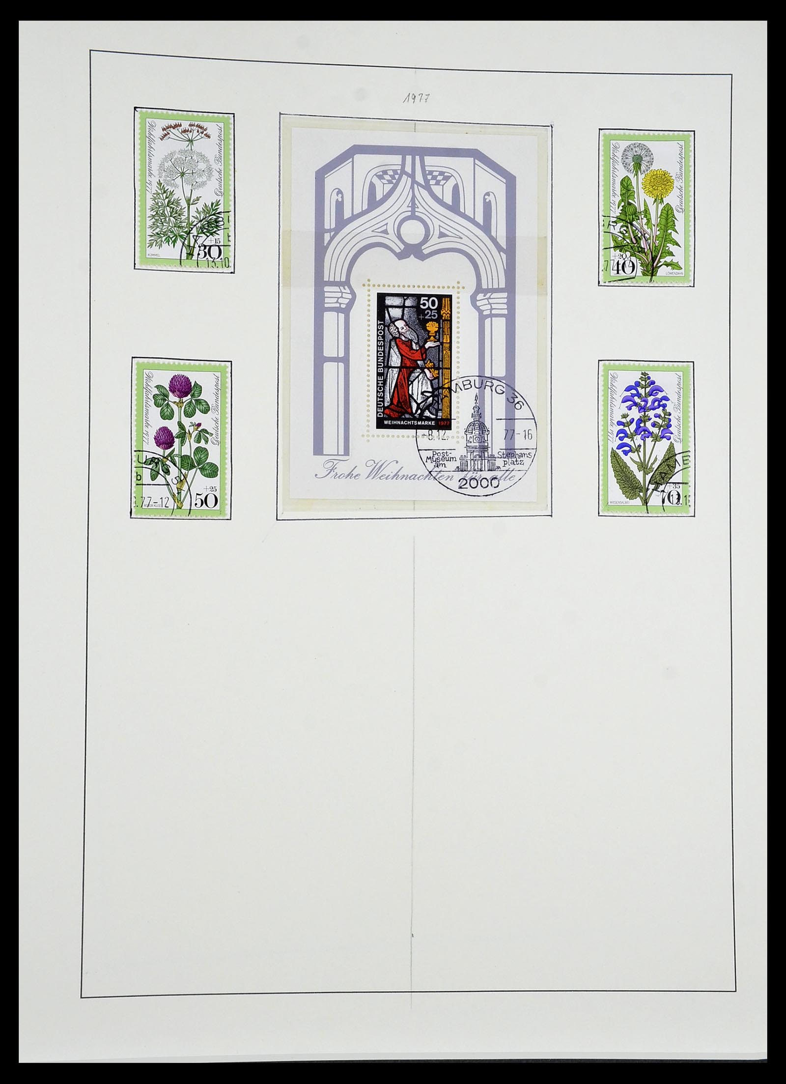 34193 050 - Postzegelverzameling 34193 Bundespost 1949-1977.