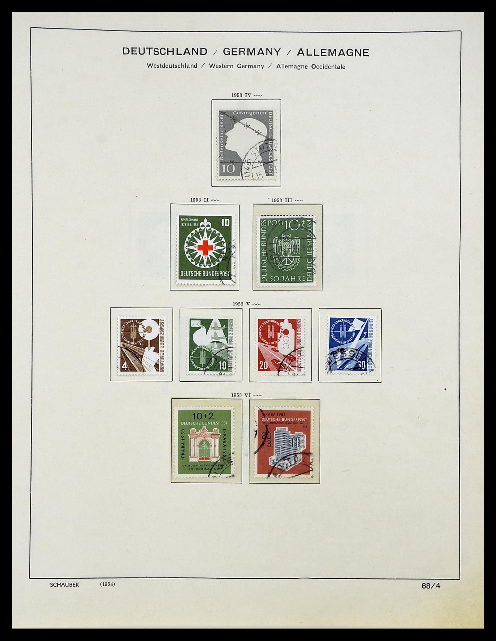 34194 005 - Stamp collection 34194 Bundespost 1949-1982.