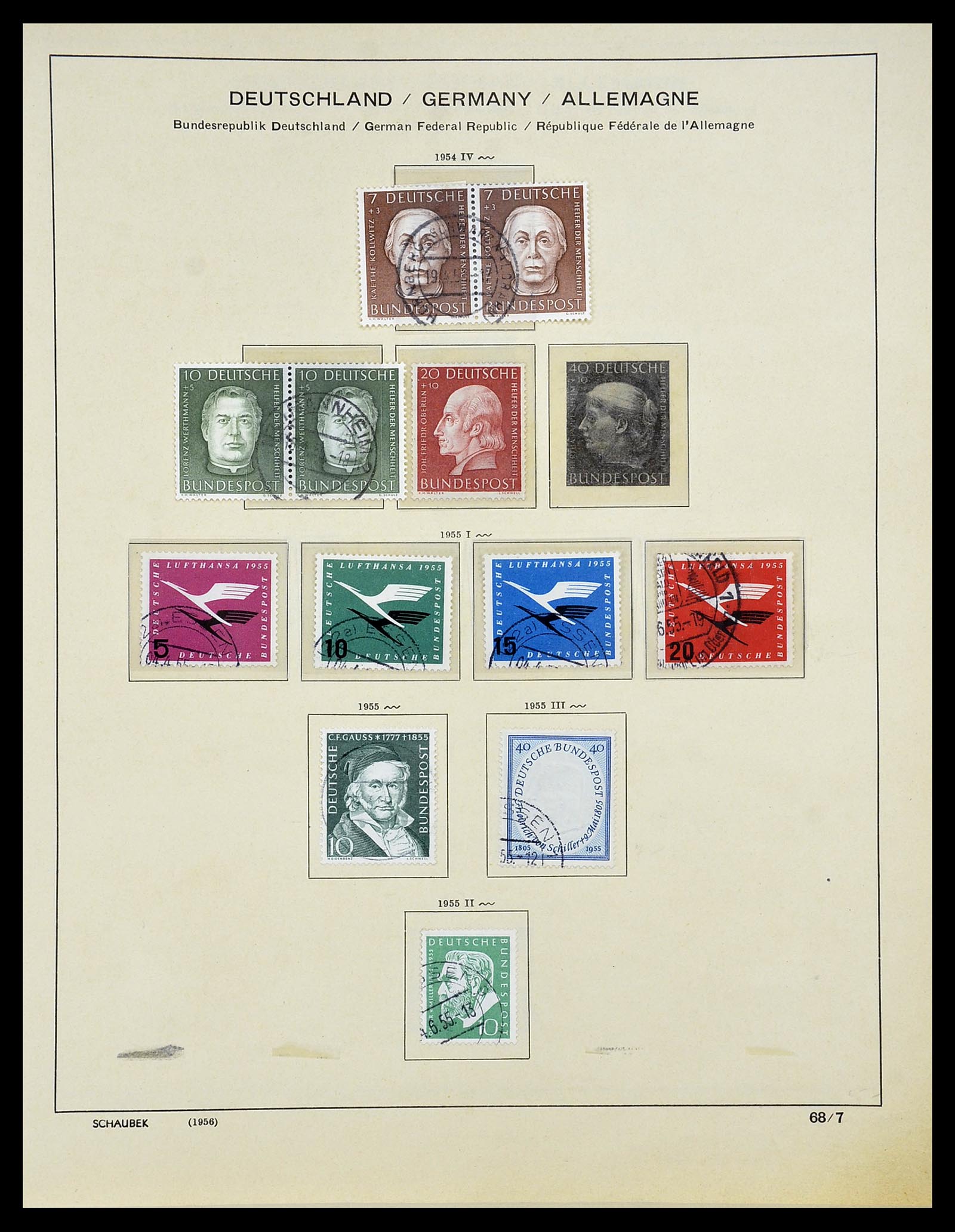 34194 008 - Stamp collection 34194 Bundespost 1949-1982.