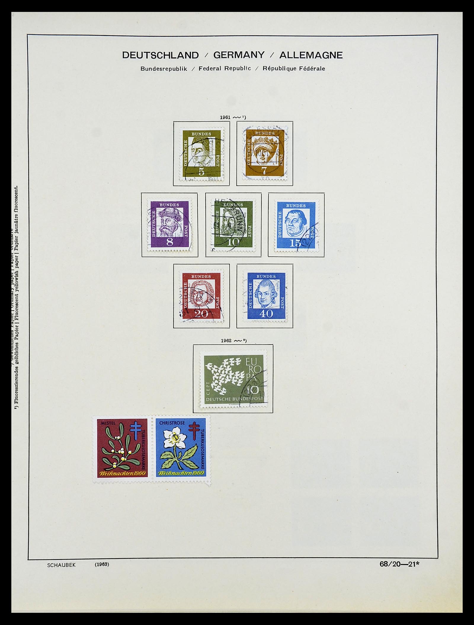 34194 028 - Stamp collection 34194 Bundespost 1949-1982.