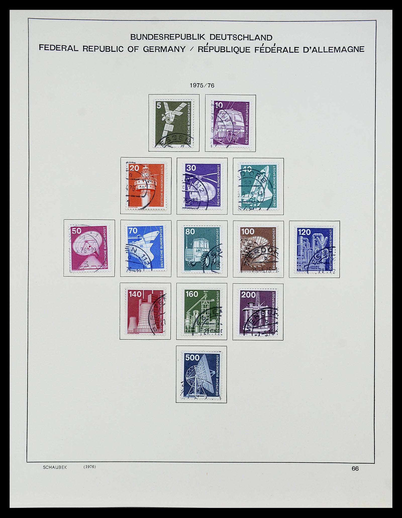 34194 085 - Postzegelverzameling 34194 Bundespost 1949-1982.