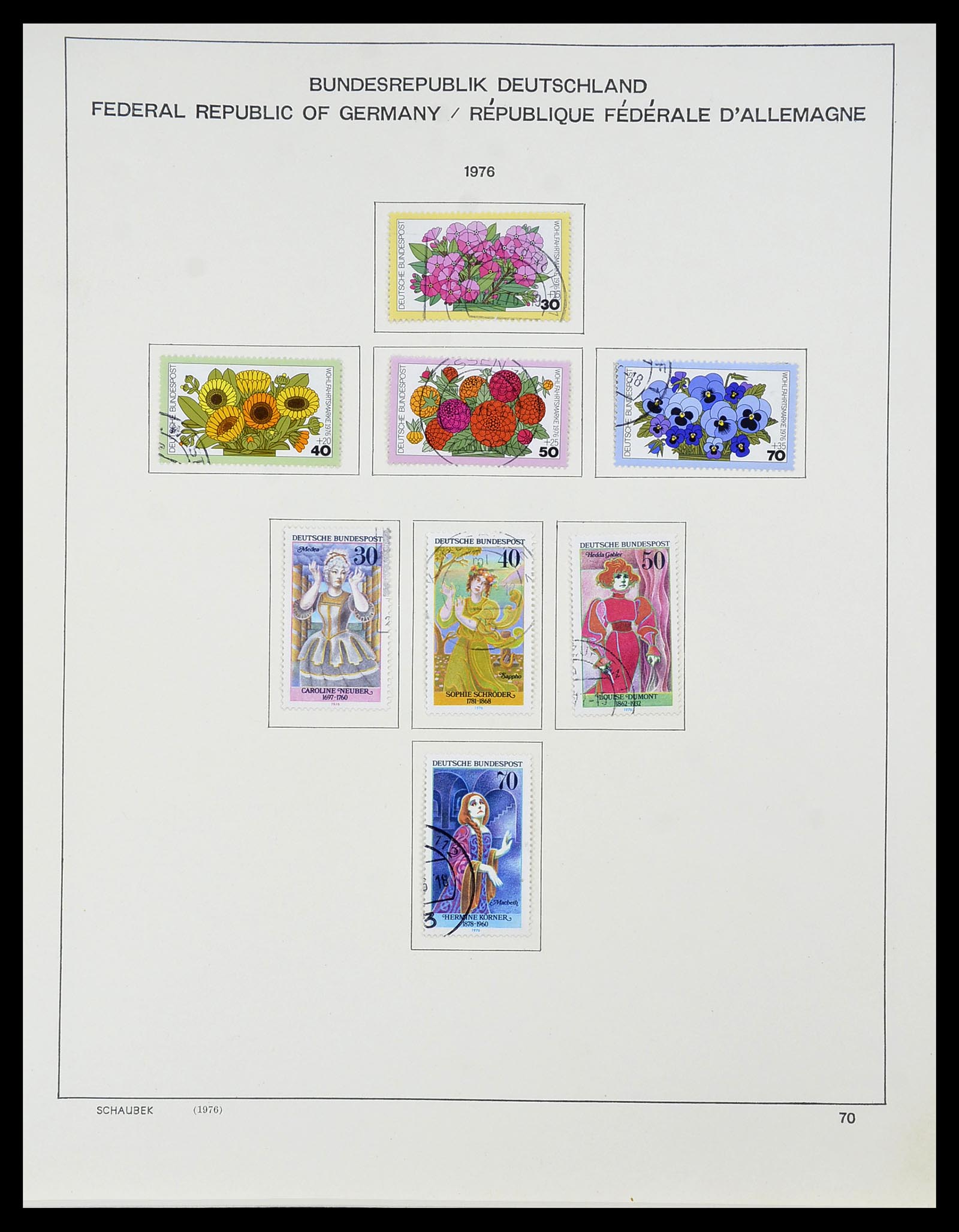 34194 089 - Postzegelverzameling 34194 Bundespost 1949-1982.