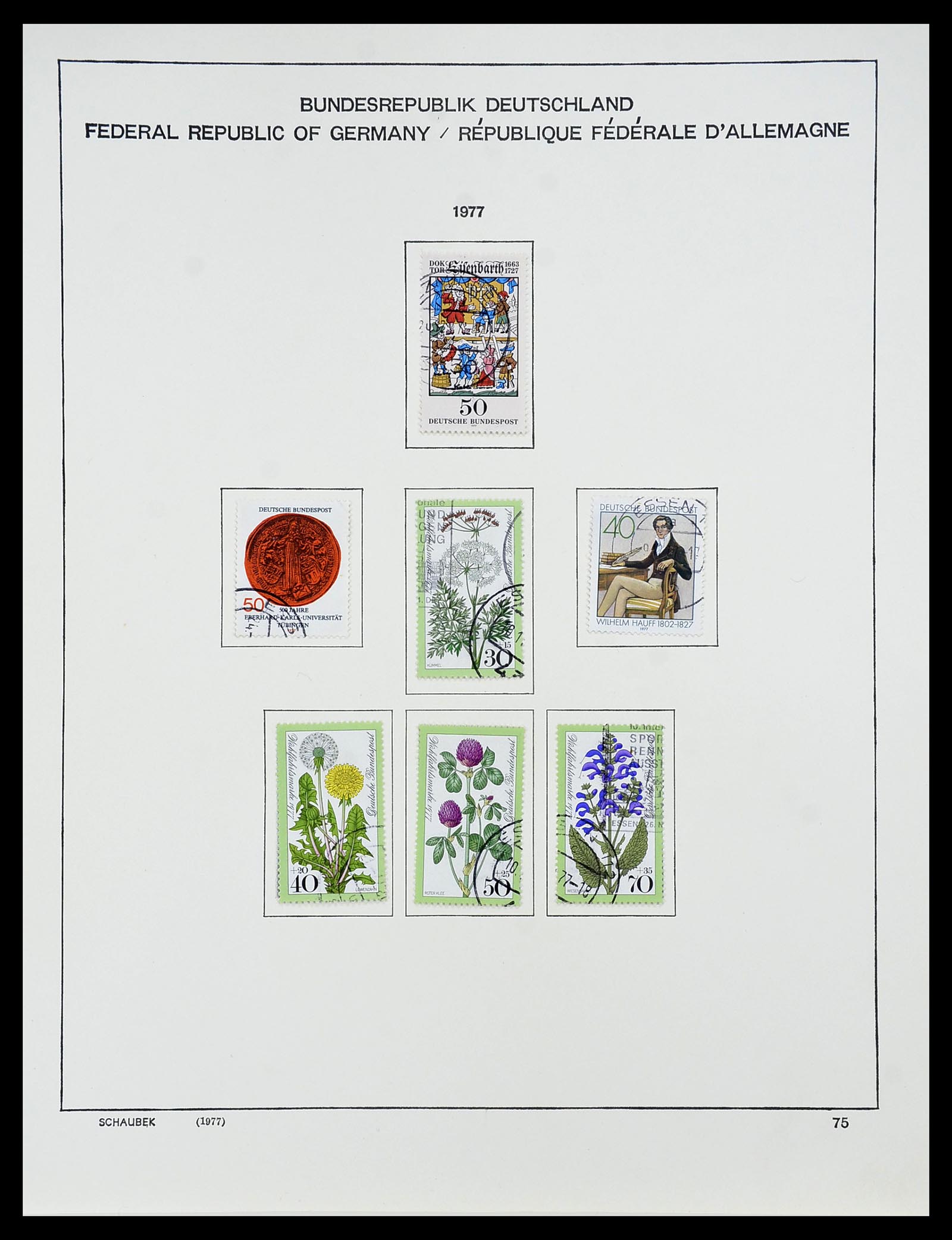34194 095 - Postzegelverzameling 34194 Bundespost 1949-1982.
