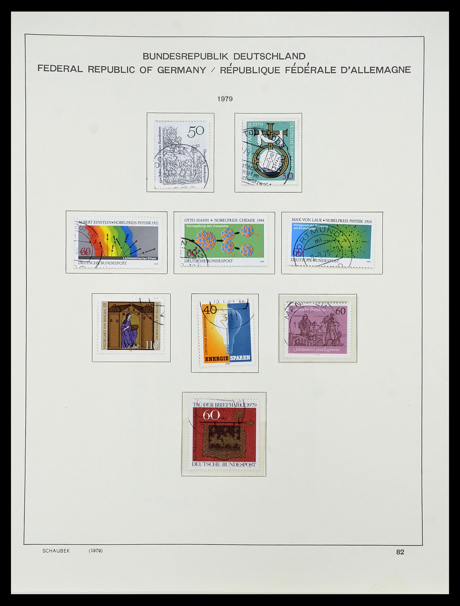 34194 104 - Postzegelverzameling 34194 Bundespost 1949-1982.