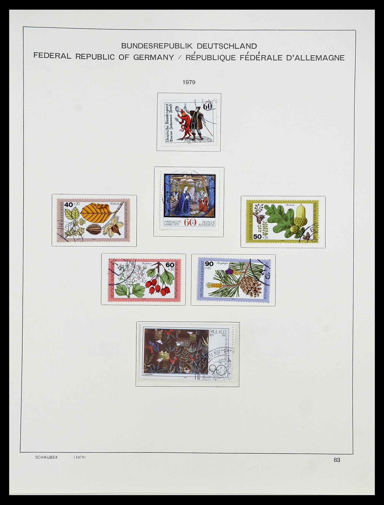 34194 106 - Postzegelverzameling 34194 Bundespost 1949-1982.