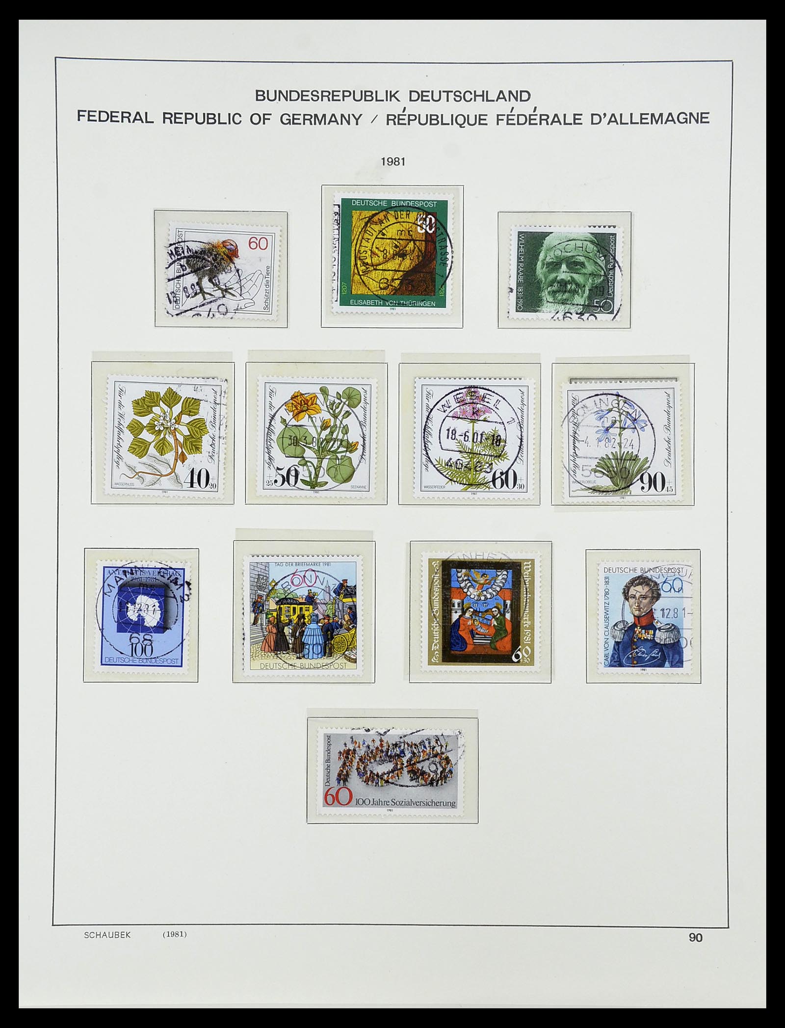 34194 116 - Postzegelverzameling 34194 Bundespost 1949-1982.