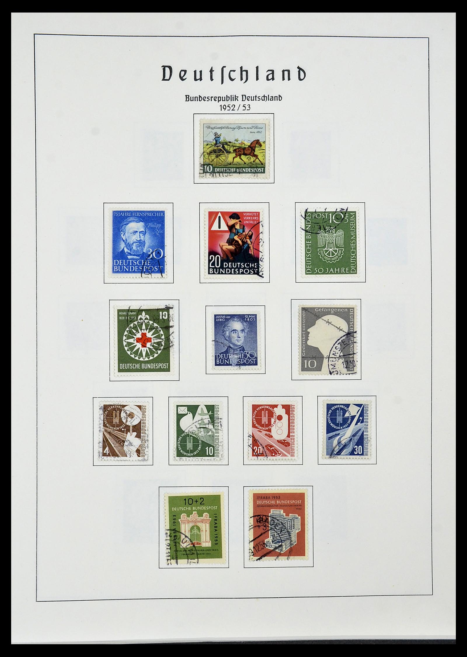 34195 005 - Postzegelverzameling 34195 Bundespost 1949-1981.