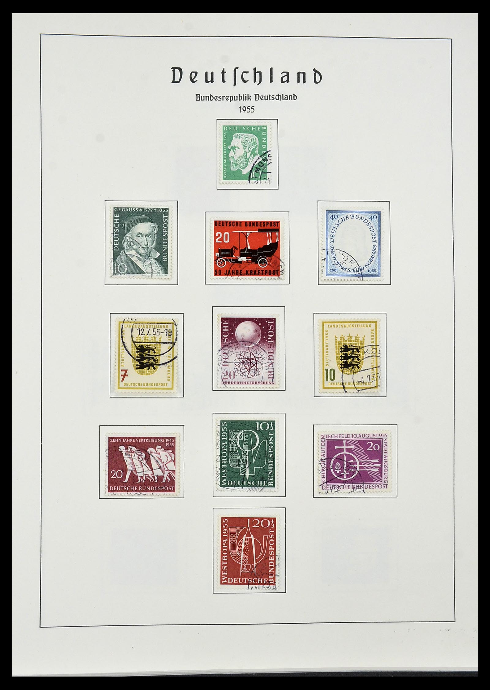 34195 007 - Stamp collection 34195 Bundespost 1949-1981.