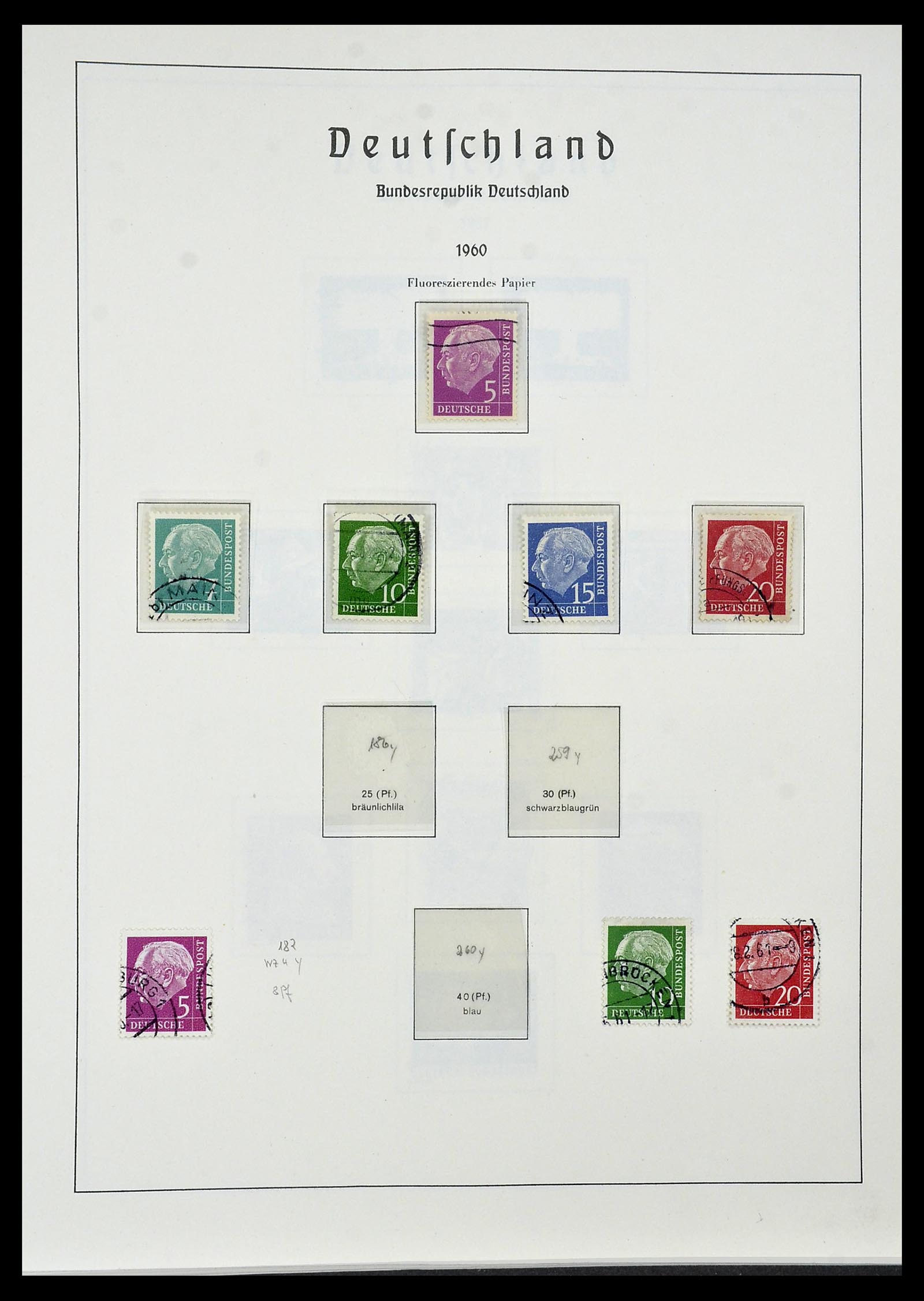 34195 012 - Postzegelverzameling 34195 Bundespost 1949-1981.