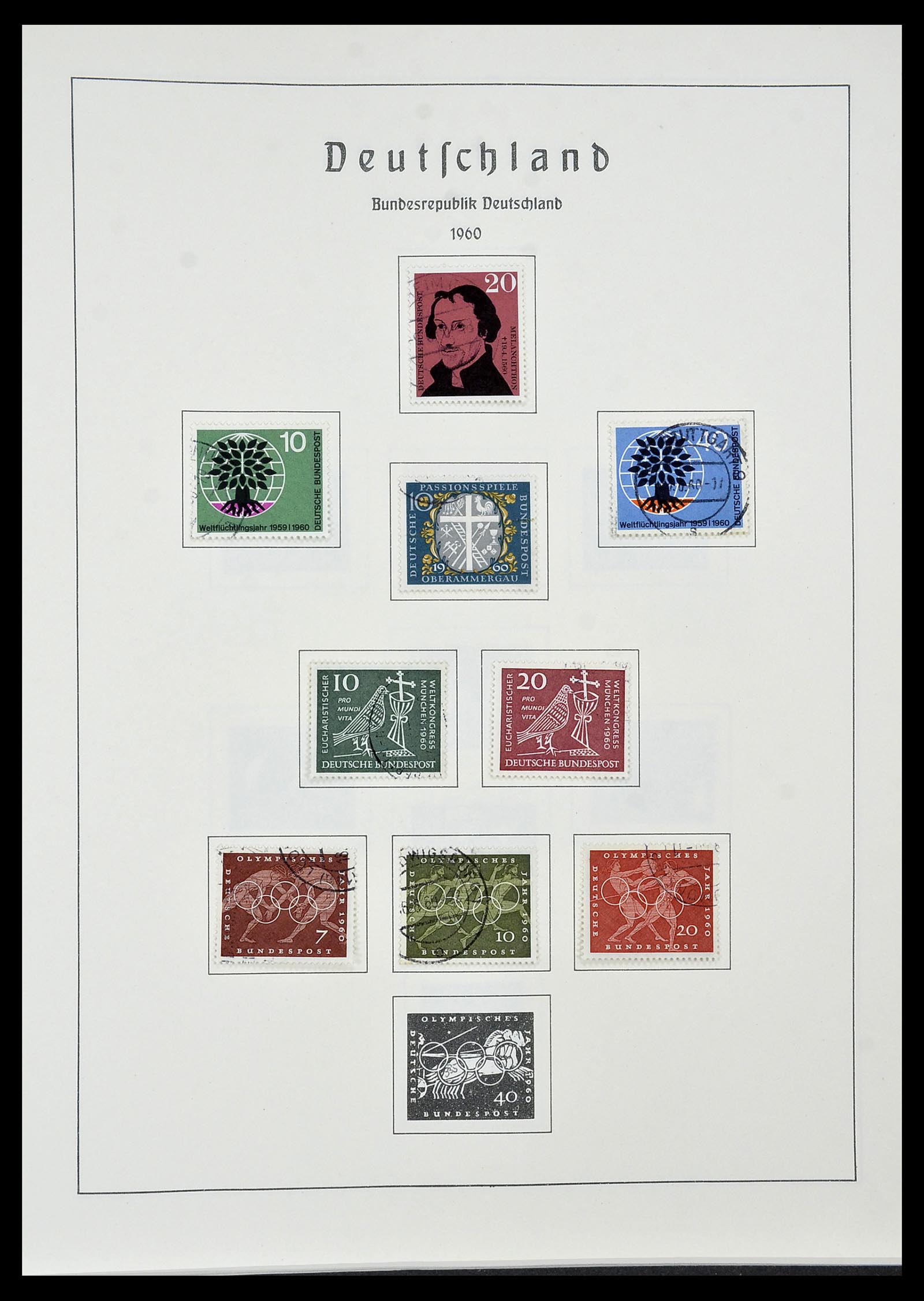 34195 020 - Postzegelverzameling 34195 Bundespost 1949-1981.