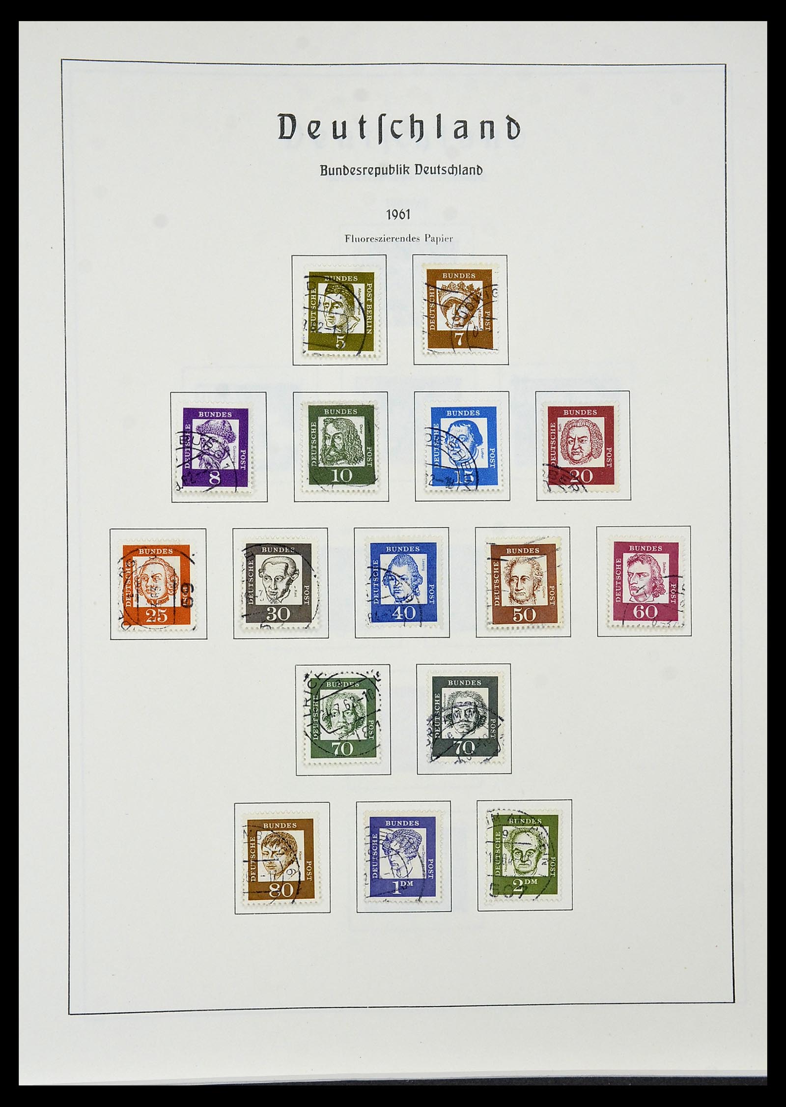 34195 024 - Stamp collection 34195 Bundespost 1949-1981.