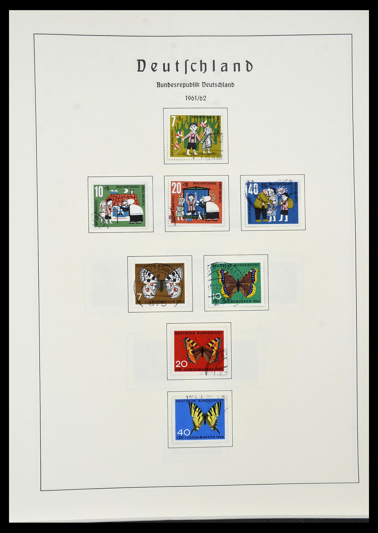 34195 025 - Postzegelverzameling 34195 Bundespost 1949-1981.