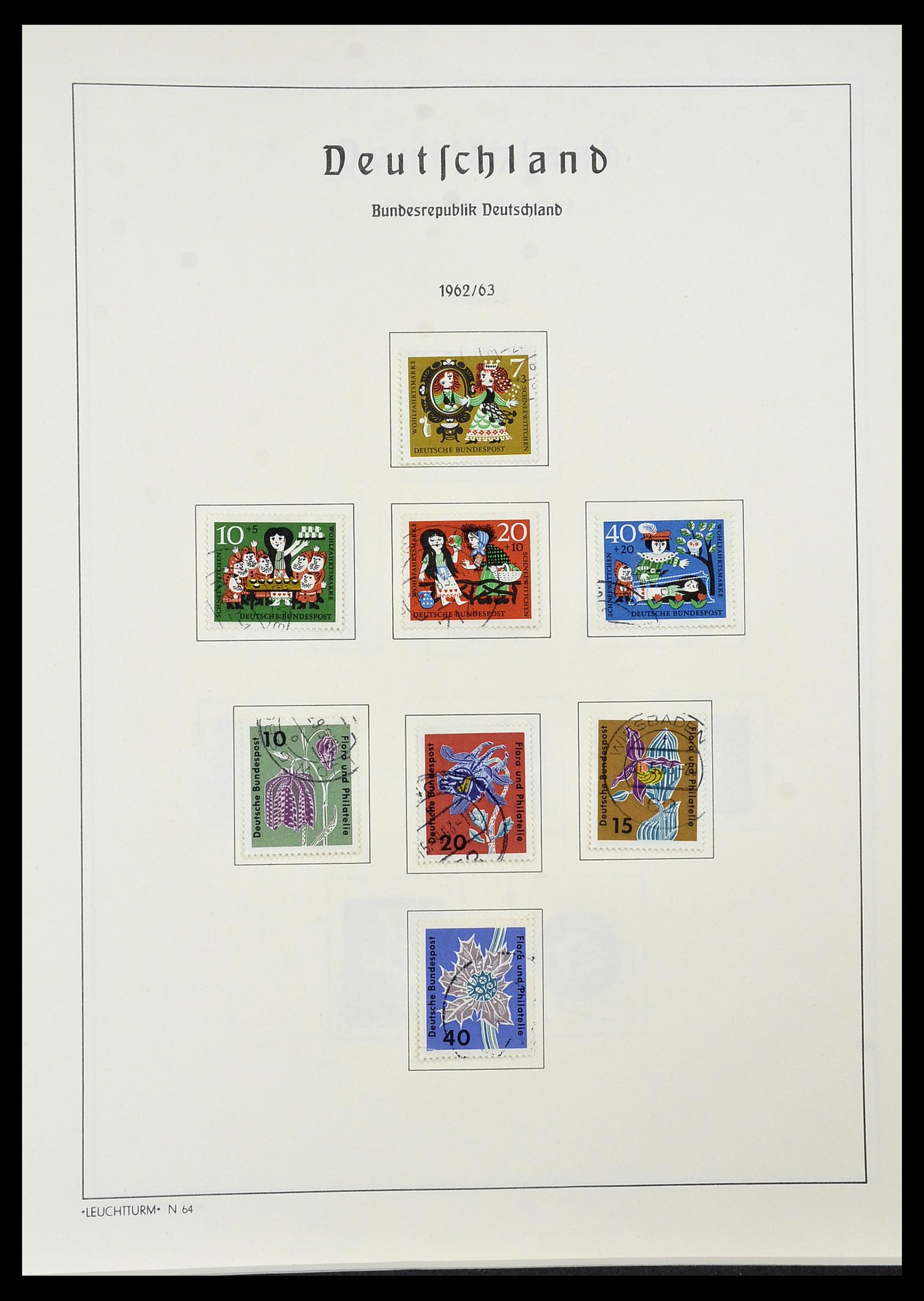 34195 027 - Postzegelverzameling 34195 Bundespost 1949-1981.