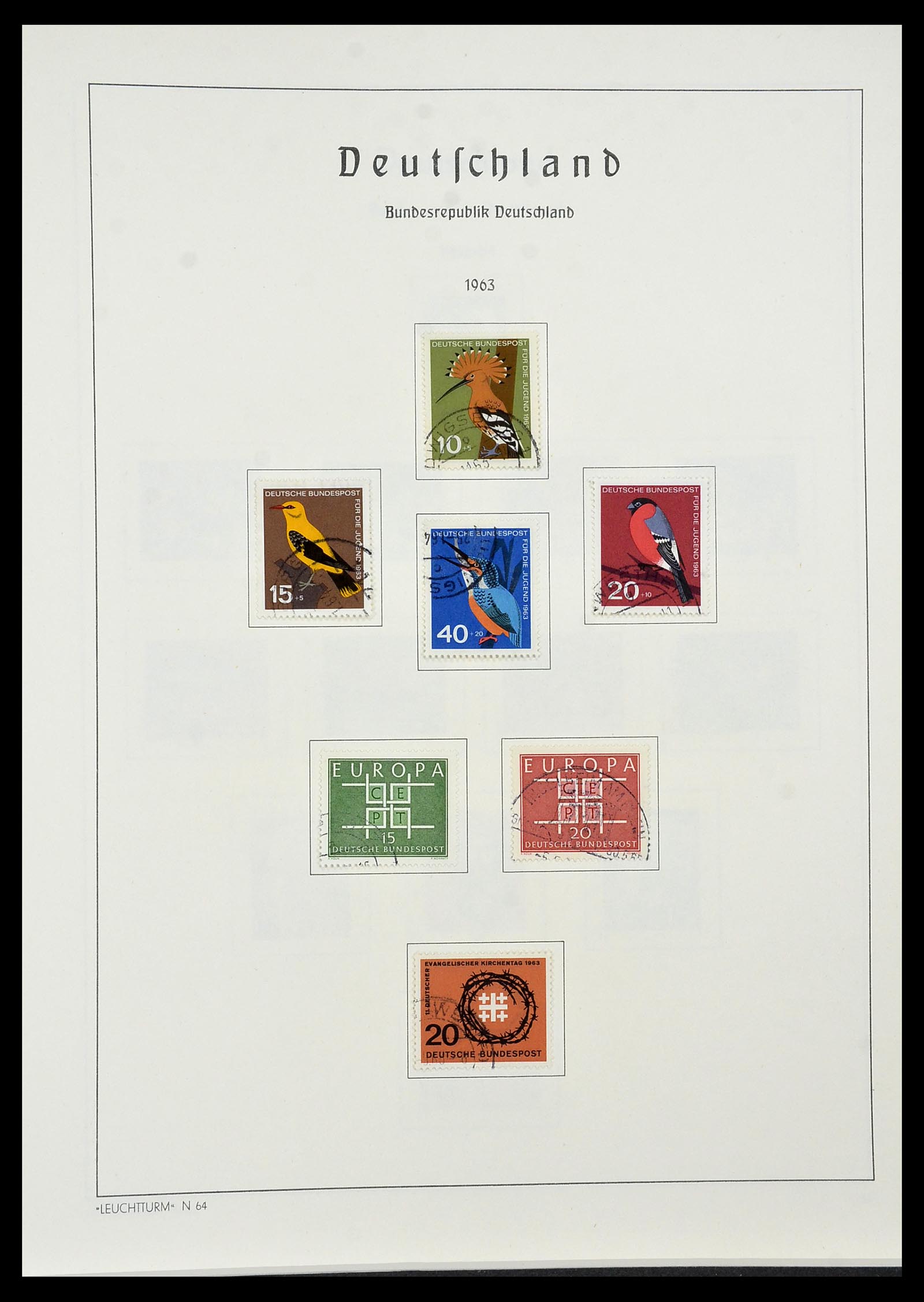 34195 029 - Postzegelverzameling 34195 Bundespost 1949-1981.