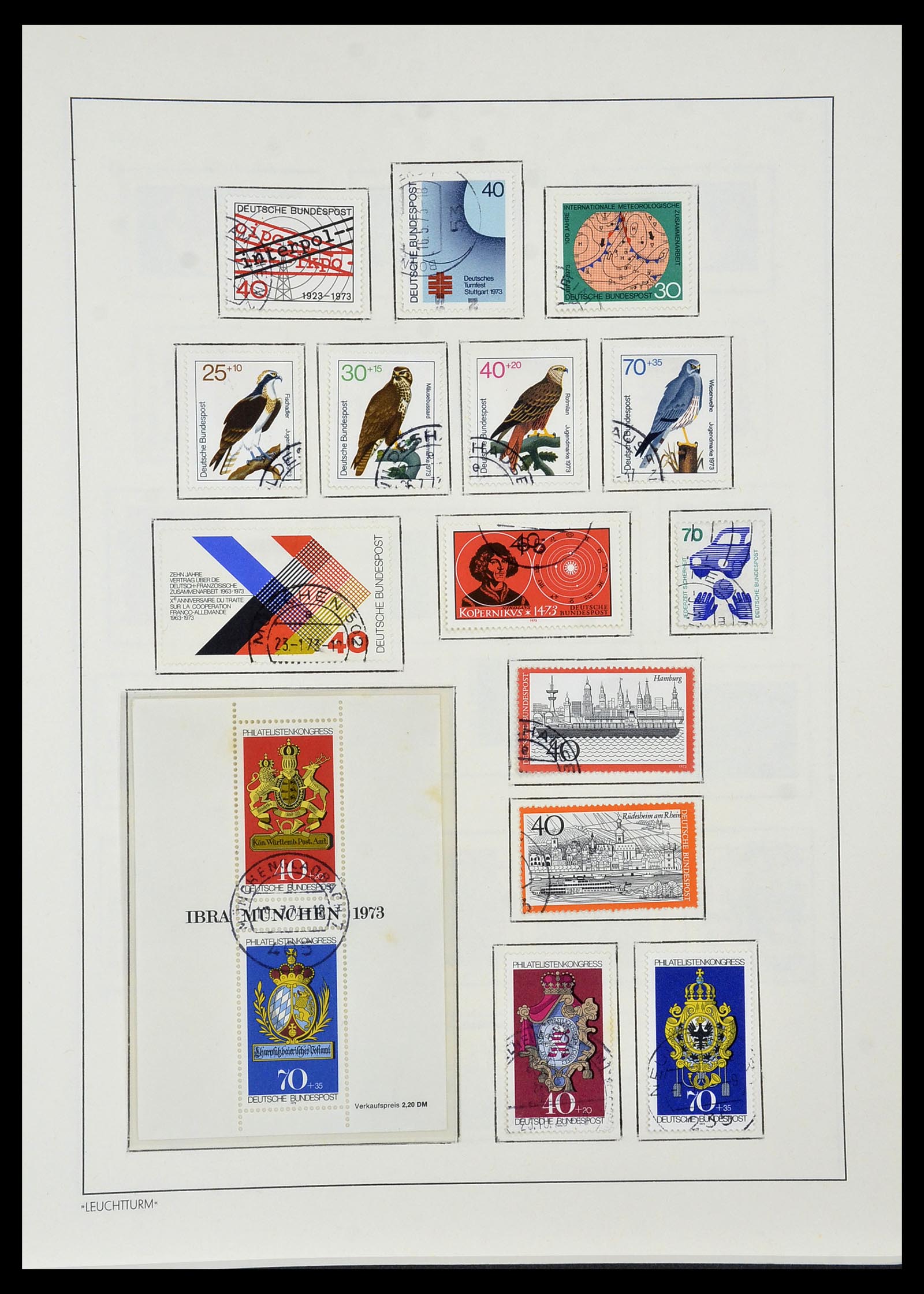 34195 070 - Stamp collection 34195 Bundespost 1949-1981.