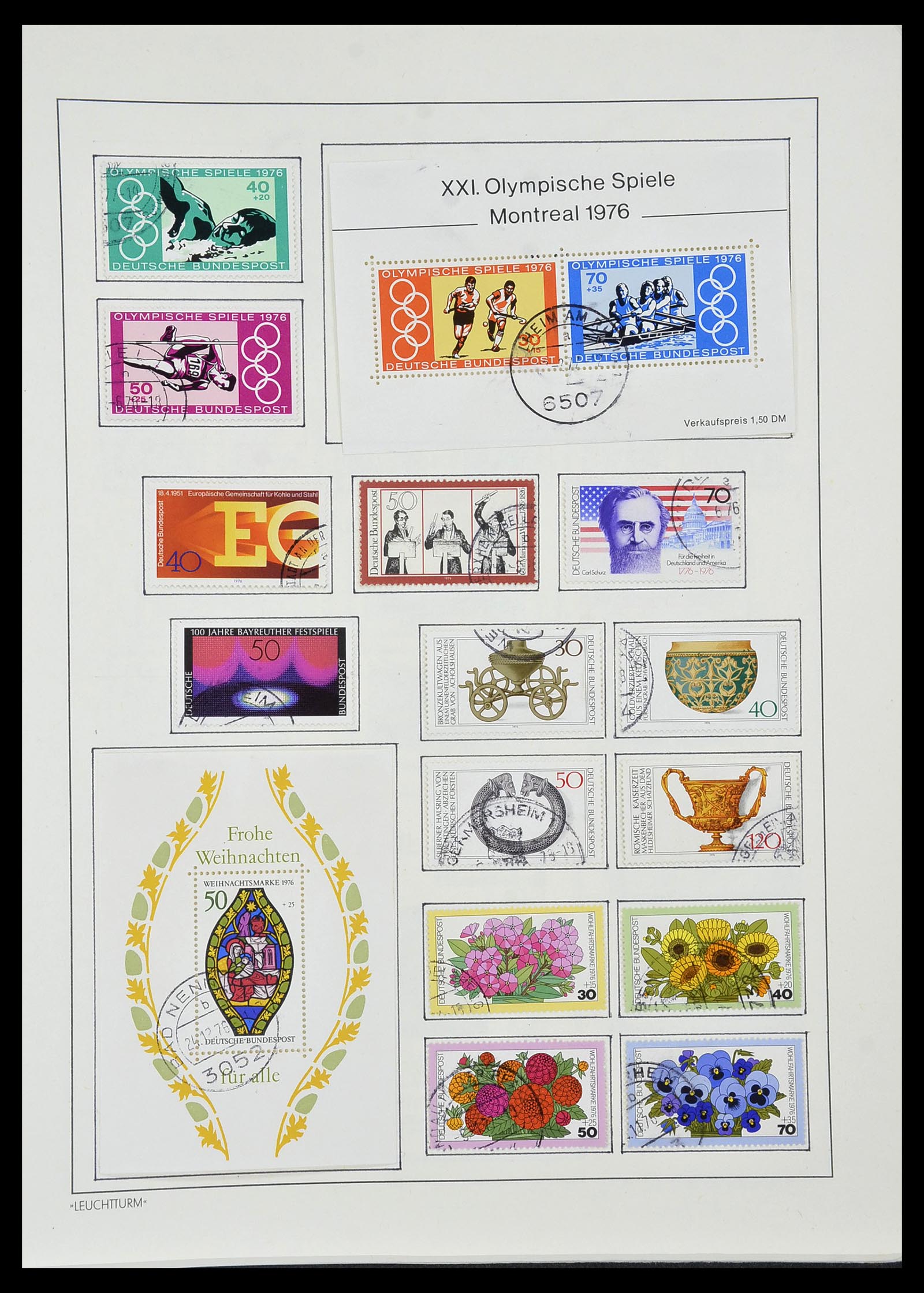 34195 078 - Stamp collection 34195 Bundespost 1949-1981.