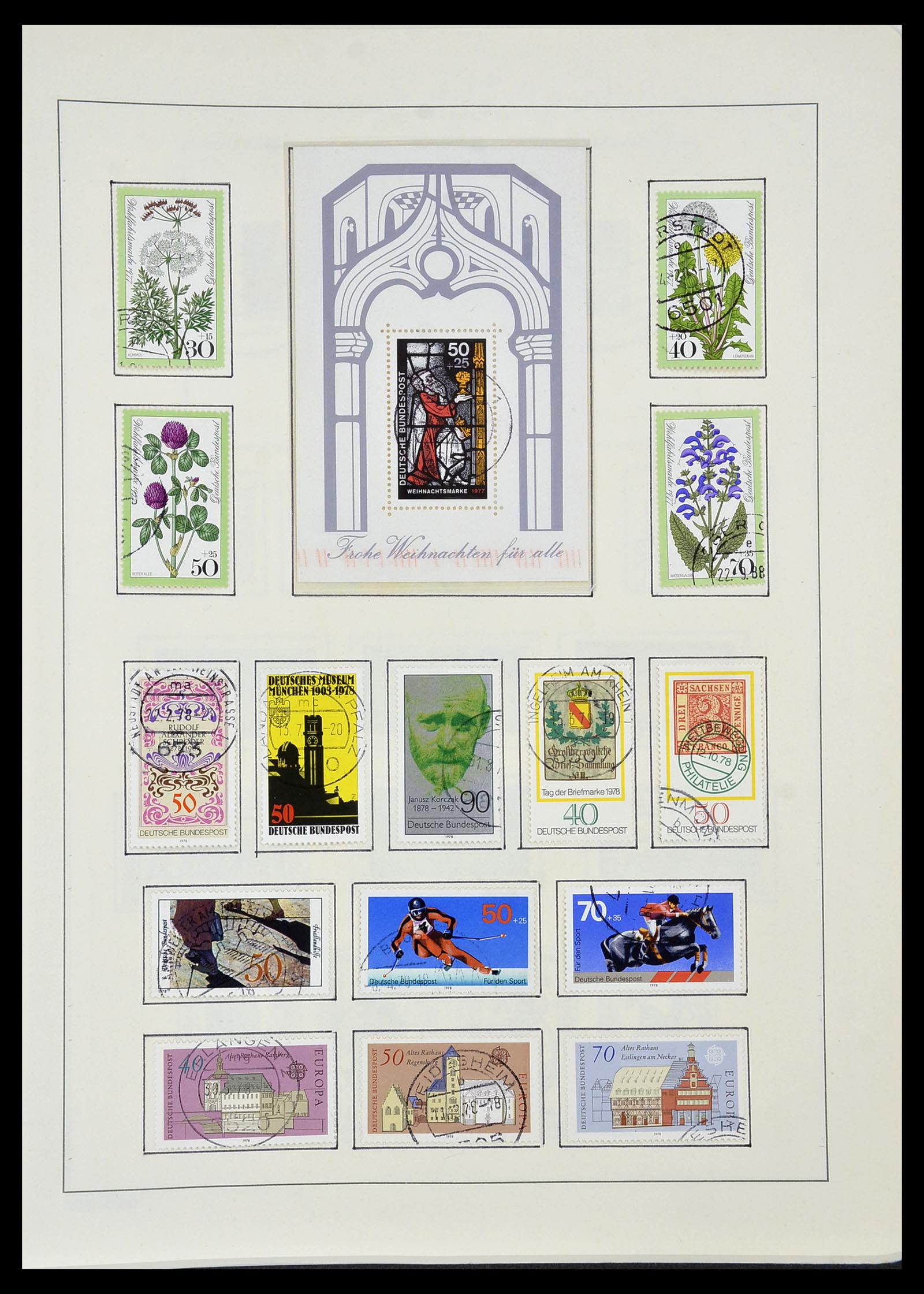 34195 081 - Postzegelverzameling 34195 Bundespost 1949-1981.