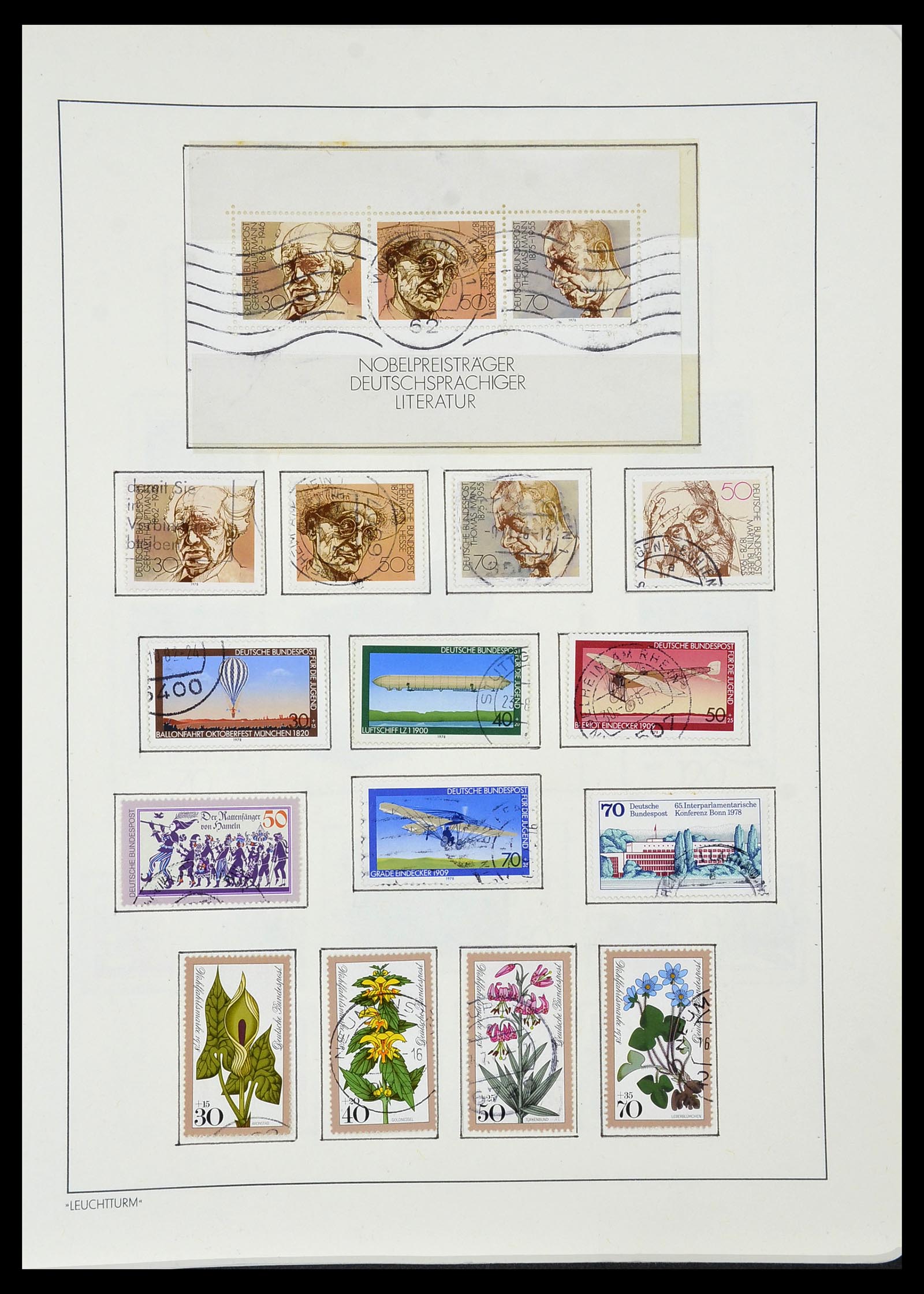34195 082 - Postzegelverzameling 34195 Bundespost 1949-1981.