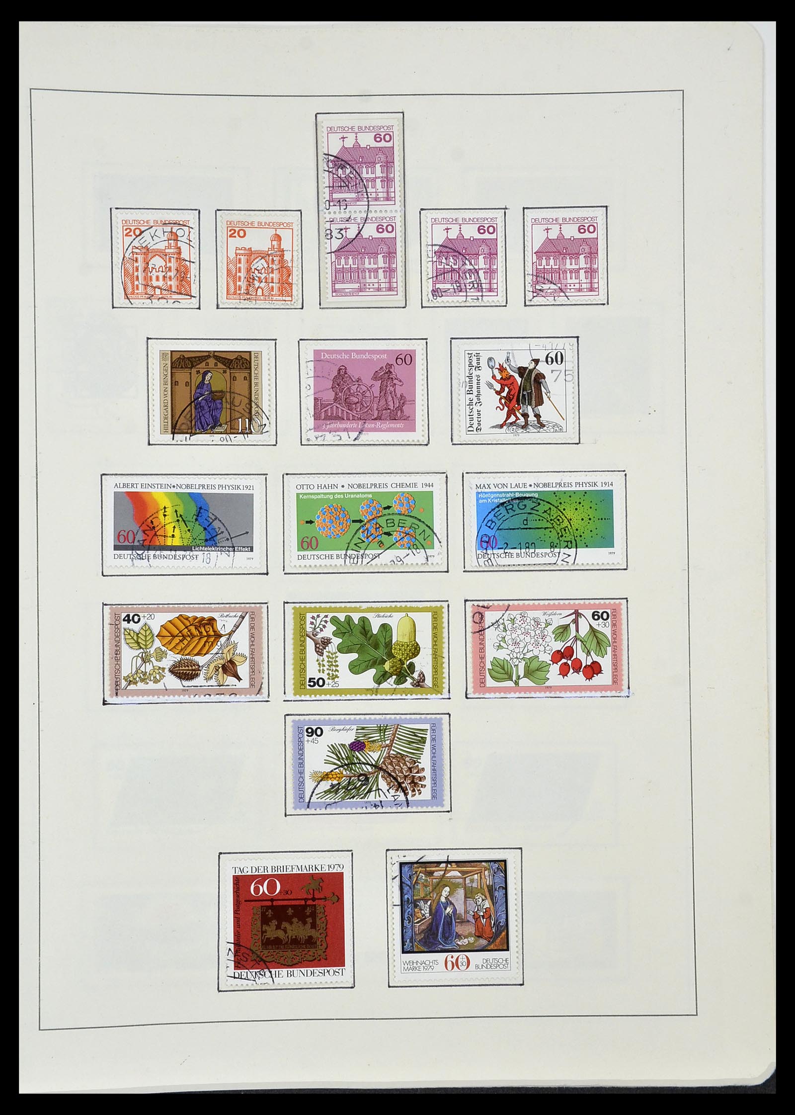 34195 085 - Stamp collection 34195 Bundespost 1949-1981.