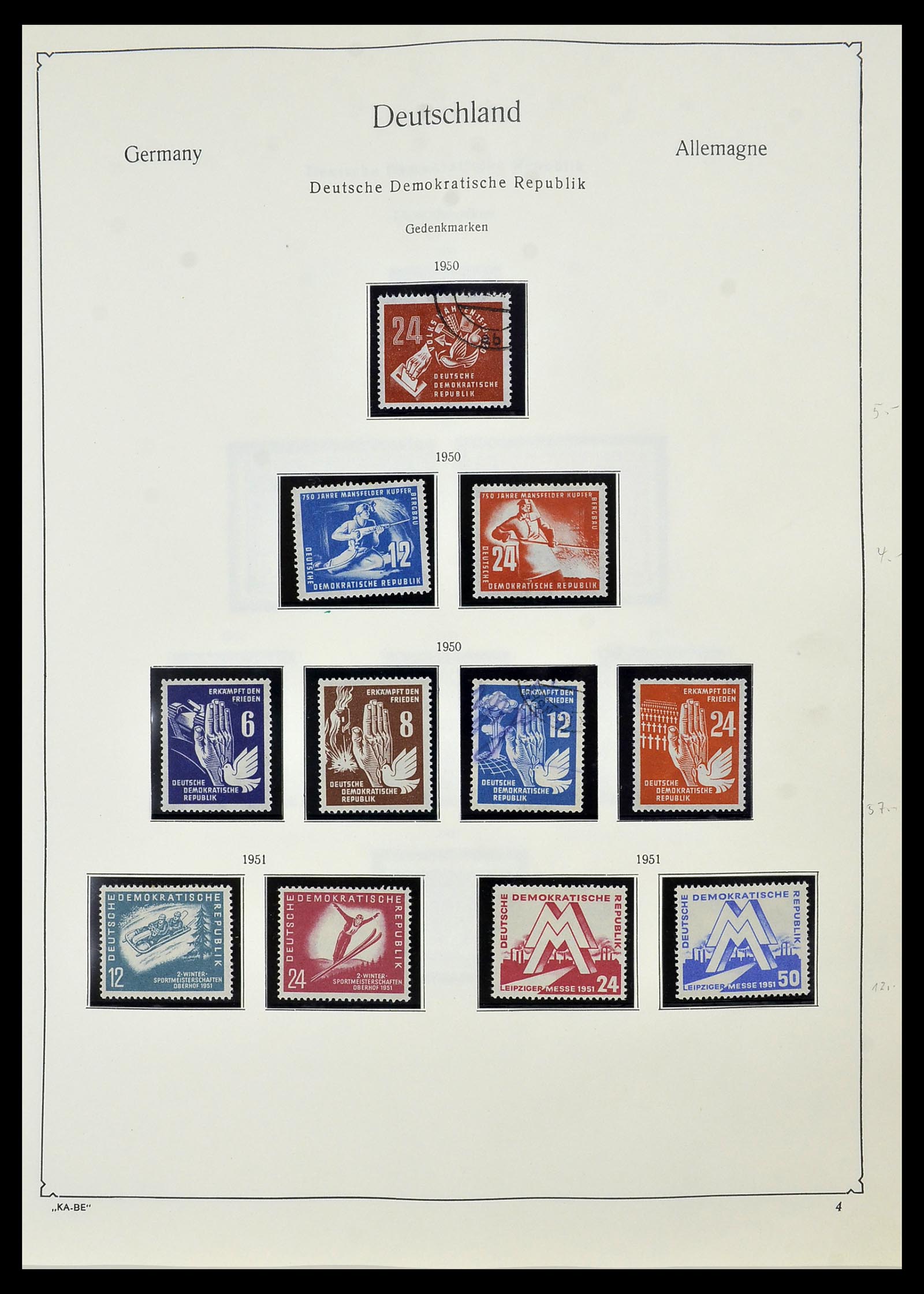 34196 005 - Stamp collection 34196 DDR 1949-1969.