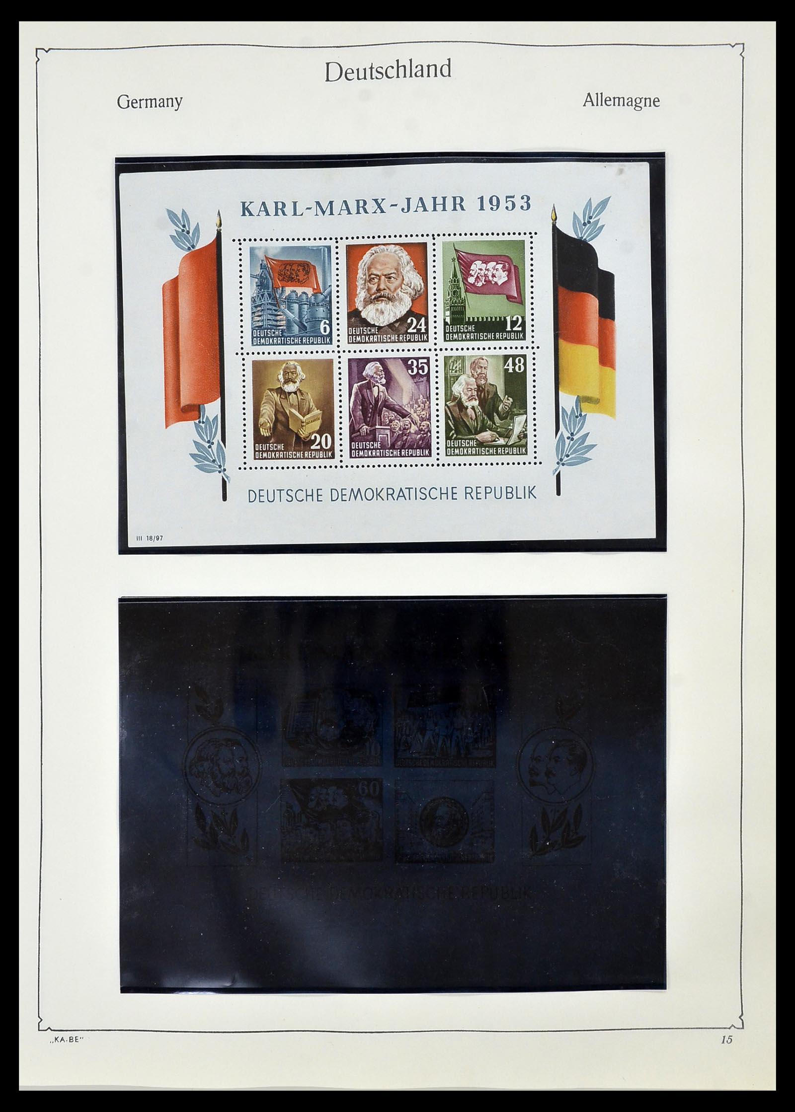 34196 015 - Postzegelverzameling 34196 DDR 1949-1969.