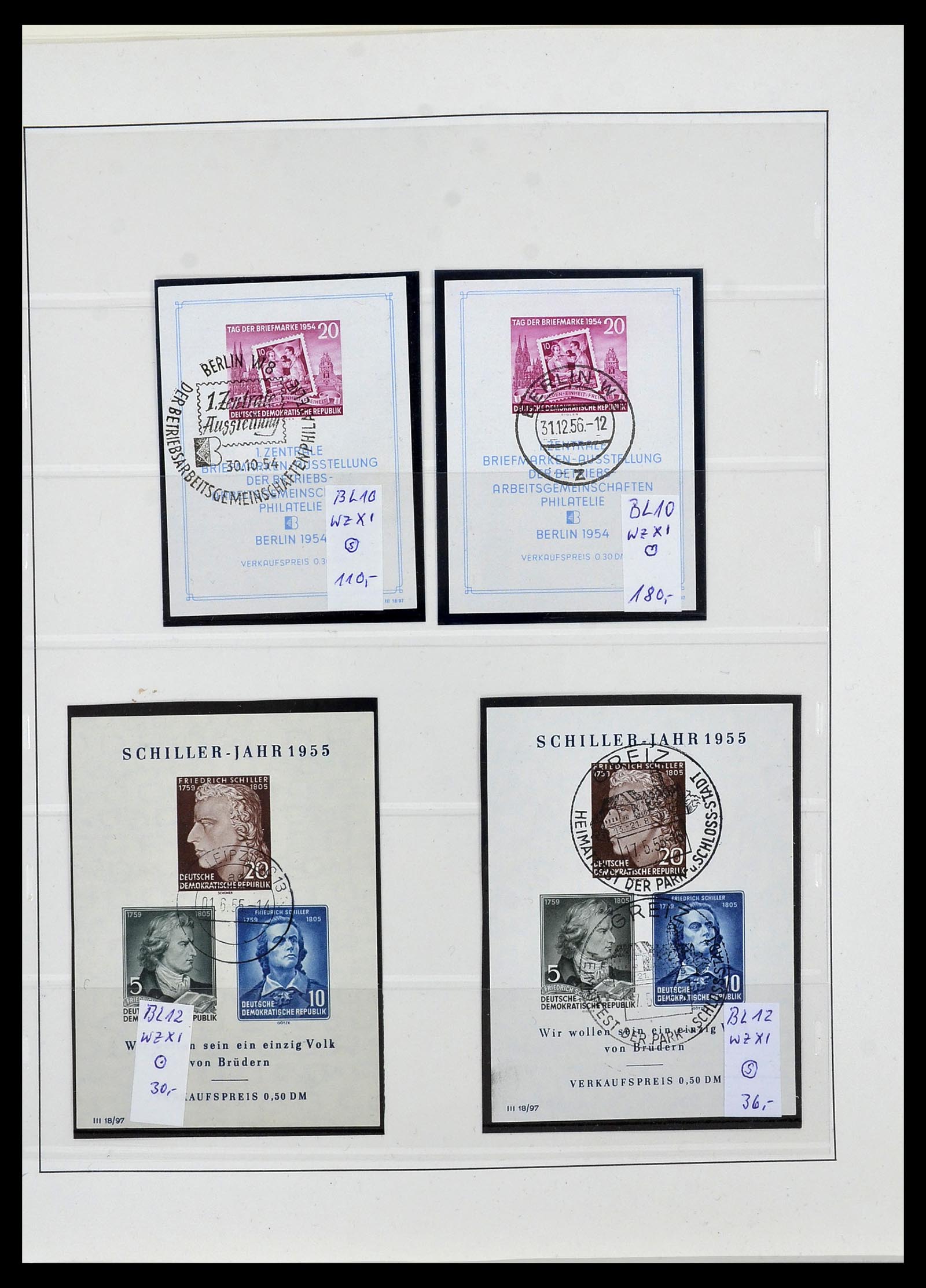 34196 023 - Postzegelverzameling 34196 DDR 1949-1969.