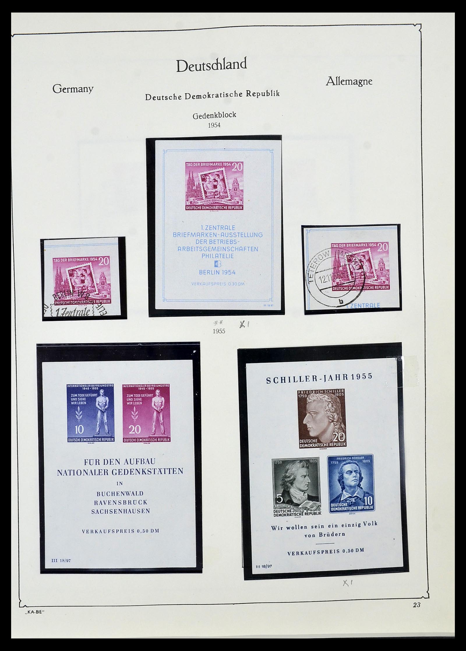 34196 024 - Stamp collection 34196 DDR 1949-1969.