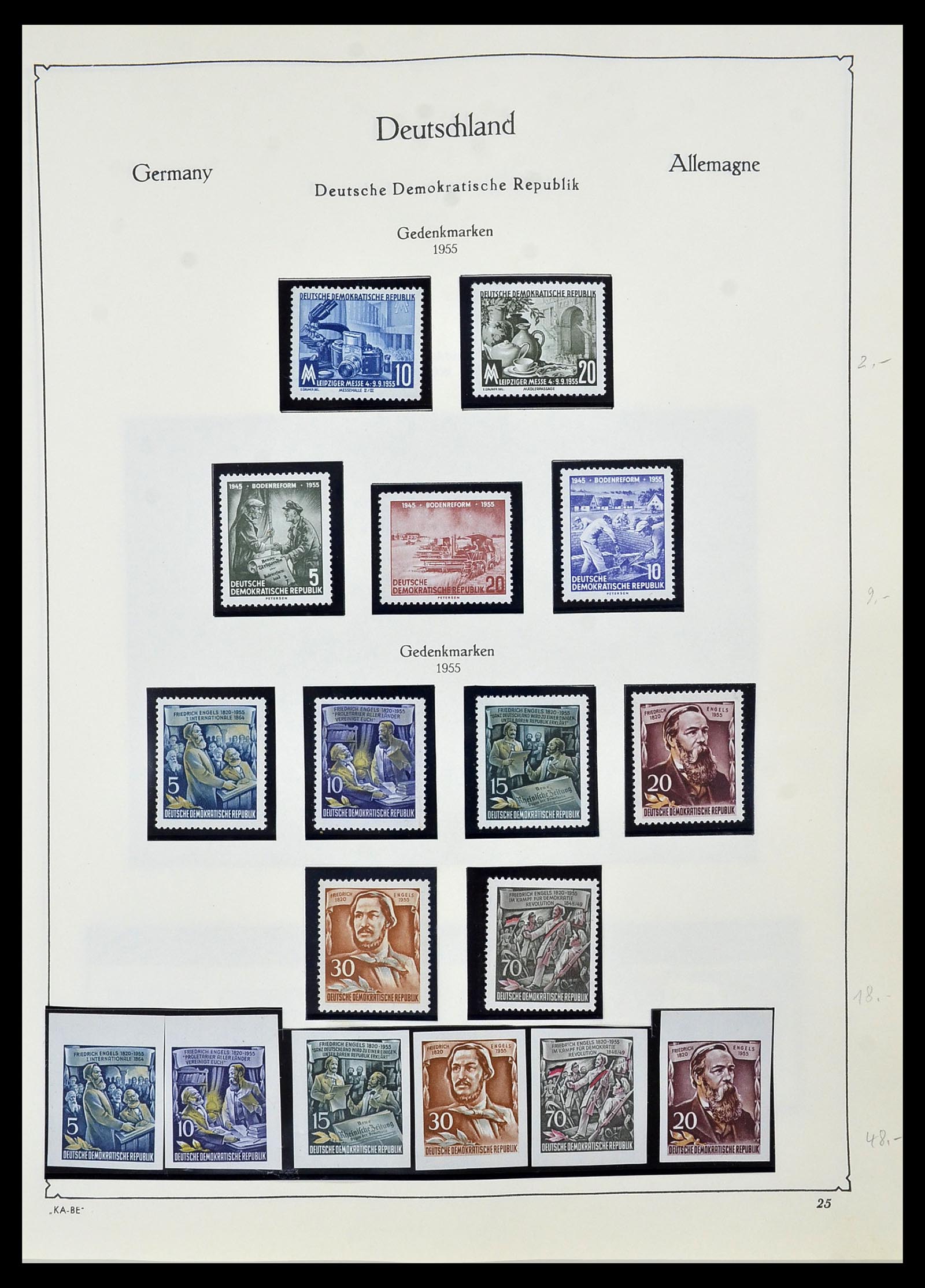 34196 026 - Stamp collection 34196 DDR 1949-1969.