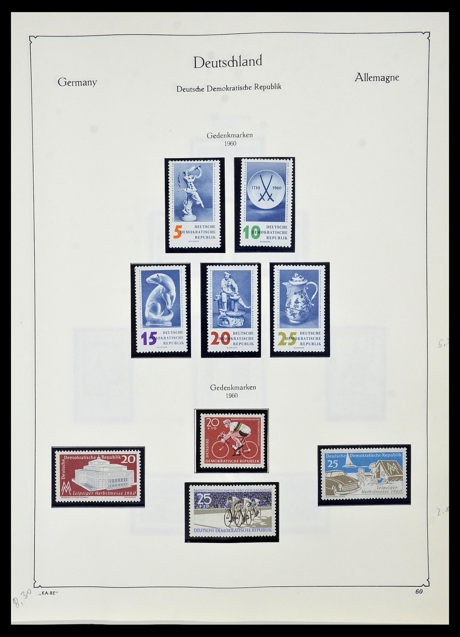 34196 059 - Postzegelverzameling 34196 DDR 1949-1969.