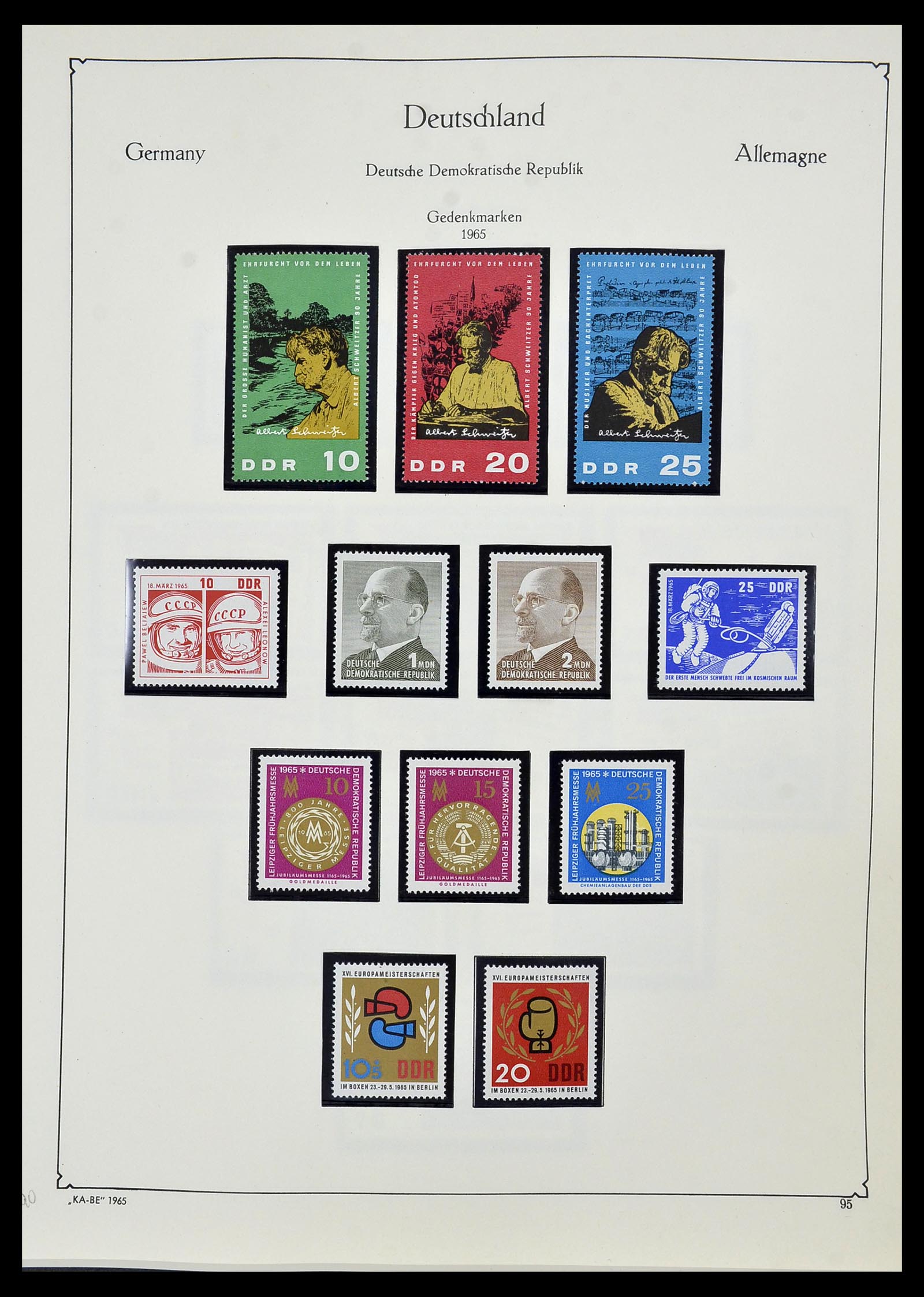 34196 096 - Stamp collection 34196 DDR 1949-1969.
