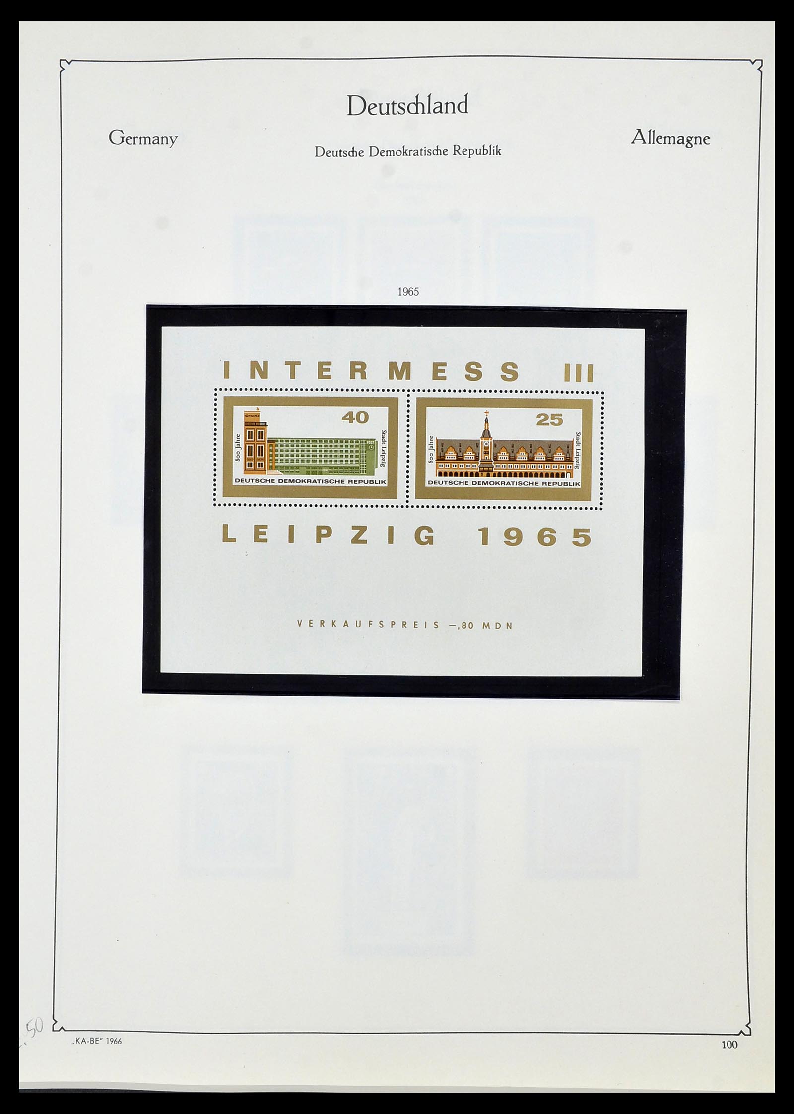 34196 101 - Postzegelverzameling 34196 DDR 1949-1969.