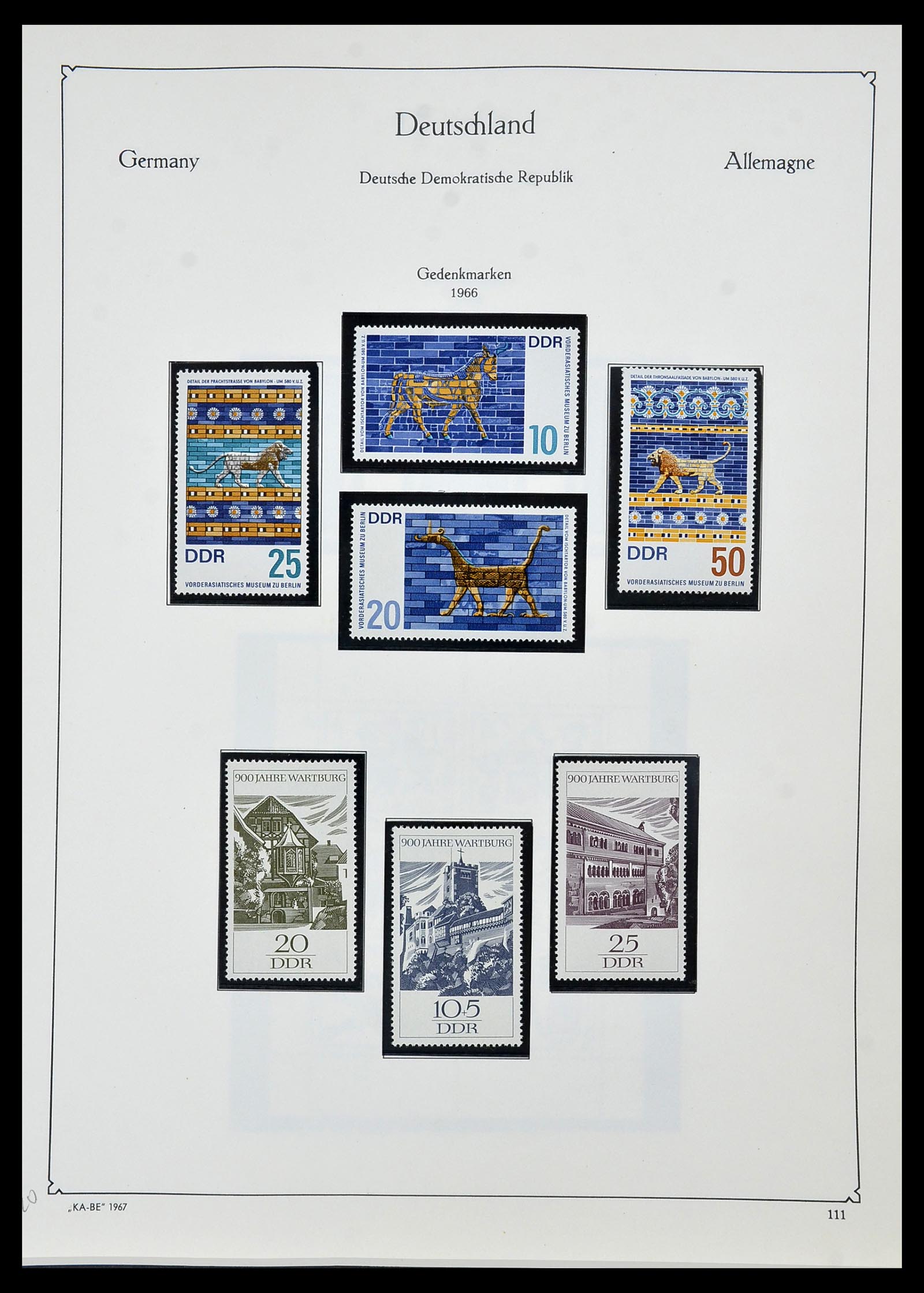 34196 112 - Postzegelverzameling 34196 DDR 1949-1969.