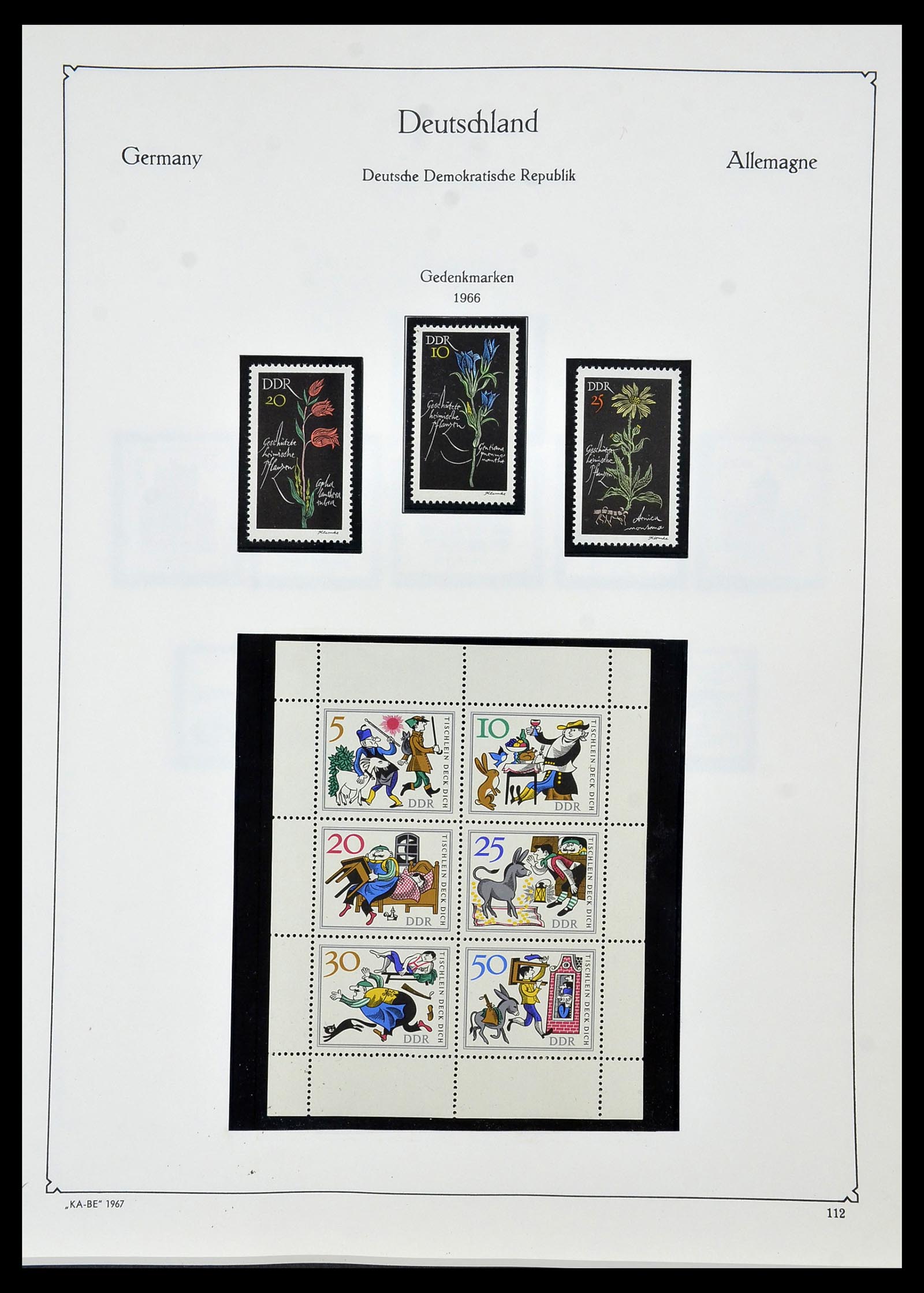 34196 113 - Postzegelverzameling 34196 DDR 1949-1969.