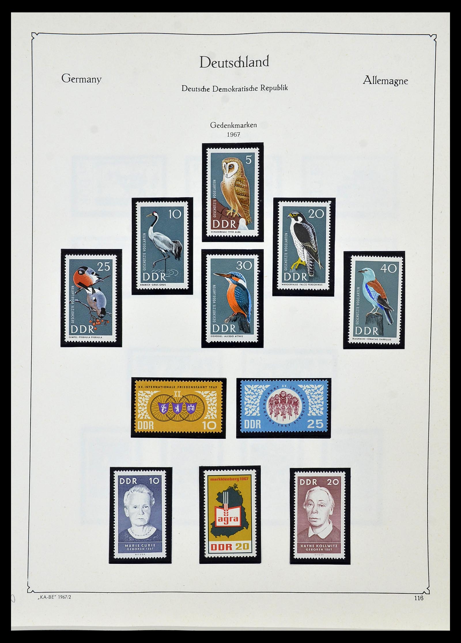 34196 117 - Postzegelverzameling 34196 DDR 1949-1969.
