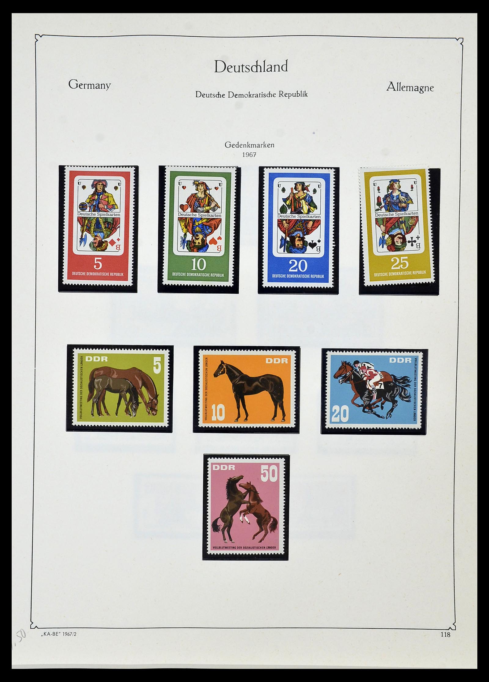 34196 119 - Postzegelverzameling 34196 DDR 1949-1969.
