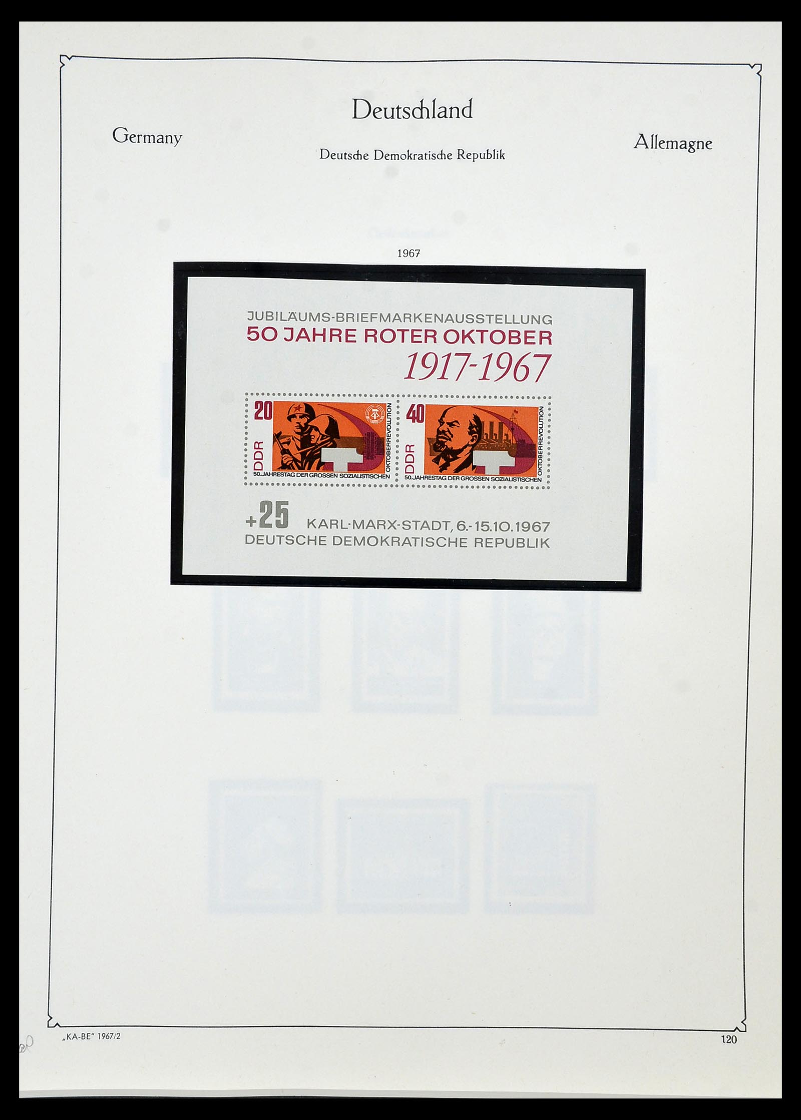 34196 121 - Postzegelverzameling 34196 DDR 1949-1969.