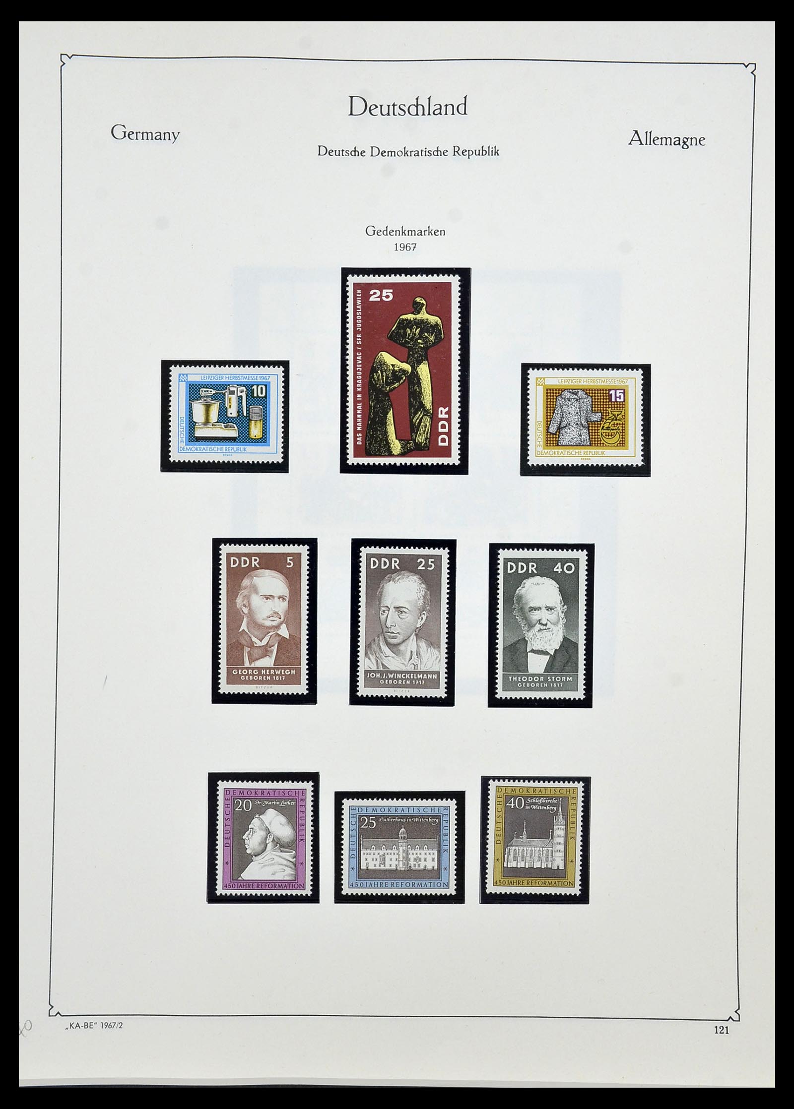 34196 122 - Postzegelverzameling 34196 DDR 1949-1969.