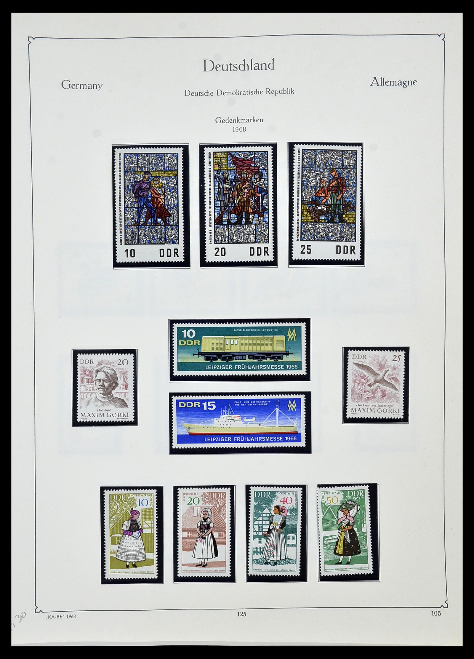 34196 127 - Postzegelverzameling 34196 DDR 1949-1969.