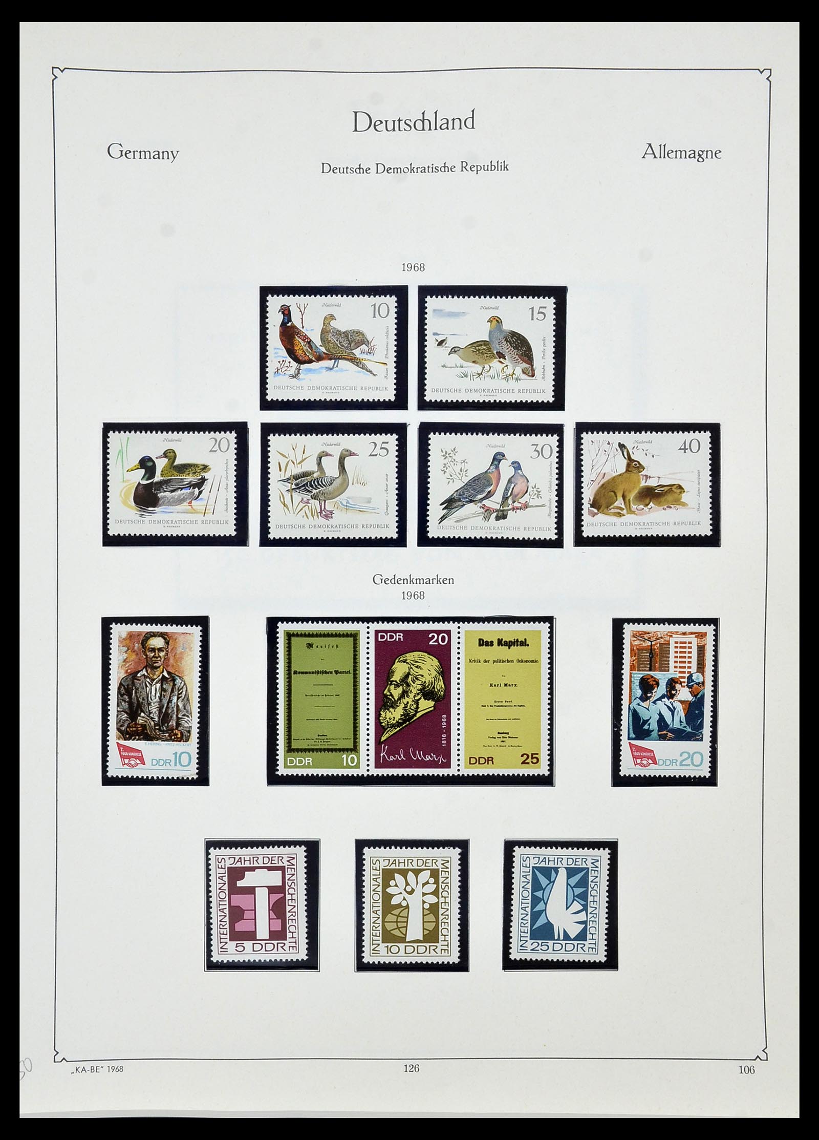 34196 128 - Postzegelverzameling 34196 DDR 1949-1969.