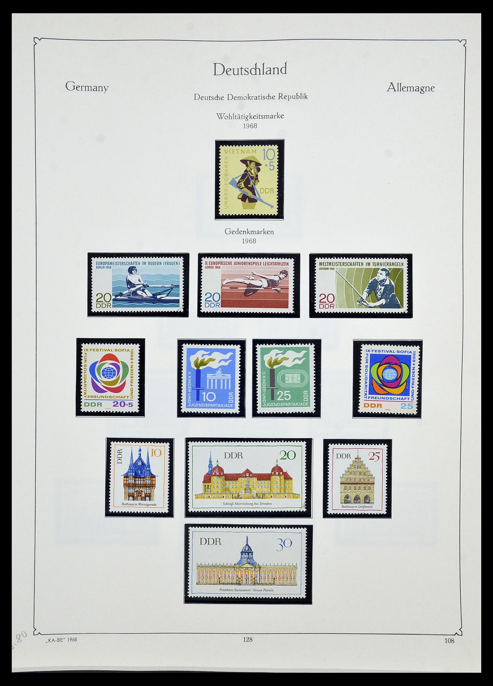 34196 130 - Postzegelverzameling 34196 DDR 1949-1969.