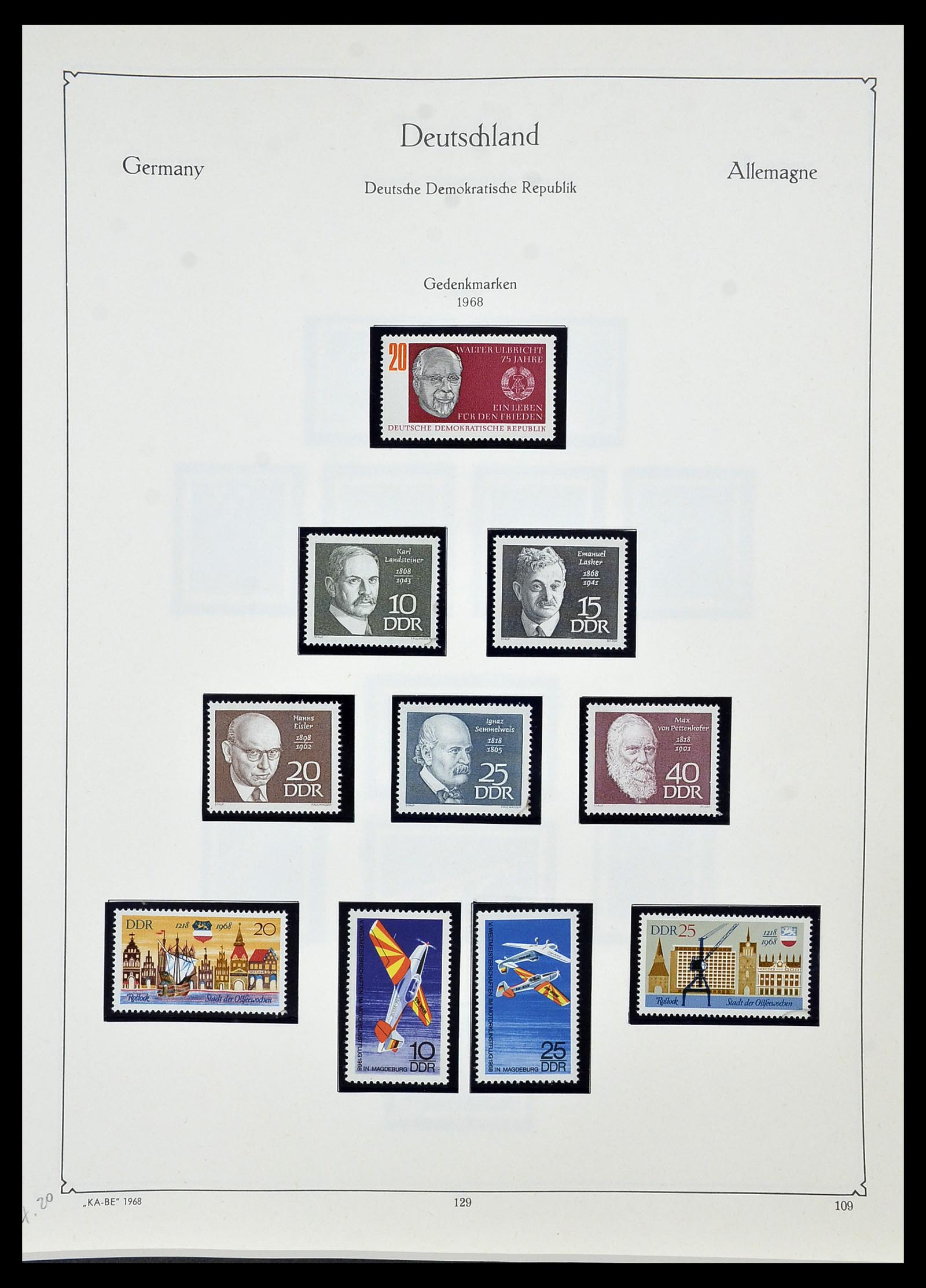 34196 131 - Postzegelverzameling 34196 DDR 1949-1969.
