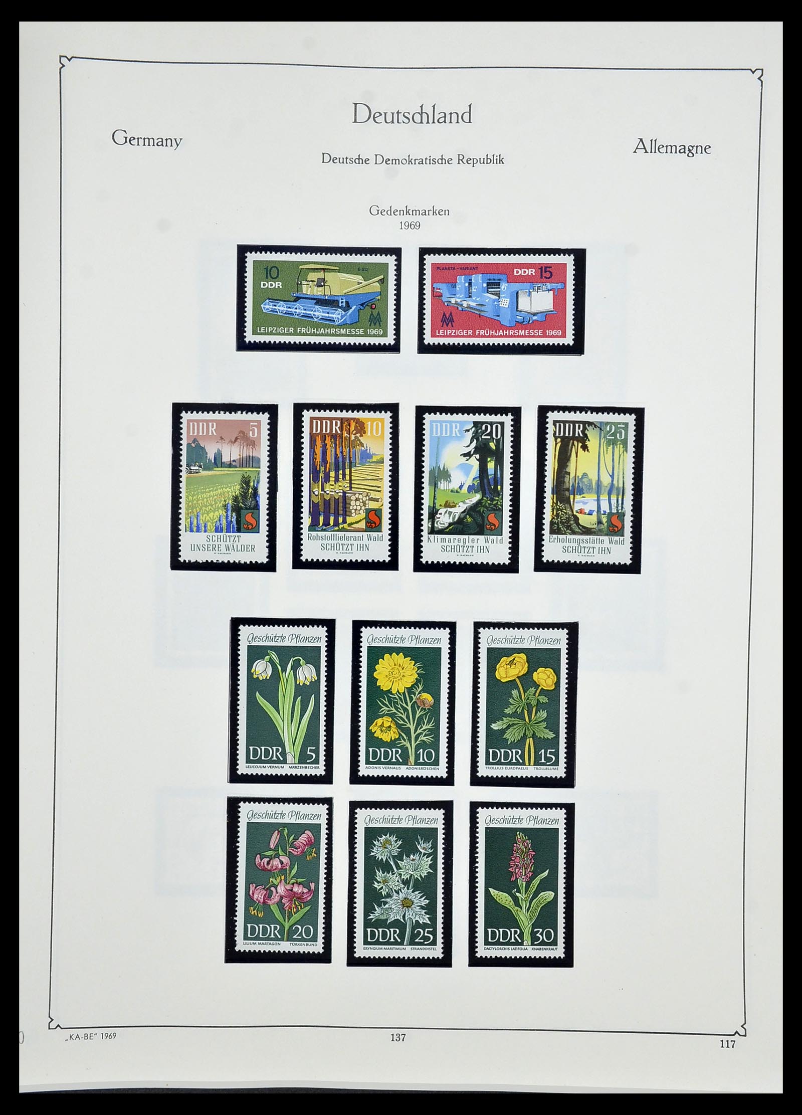 34196 139 - Postzegelverzameling 34196 DDR 1949-1969.